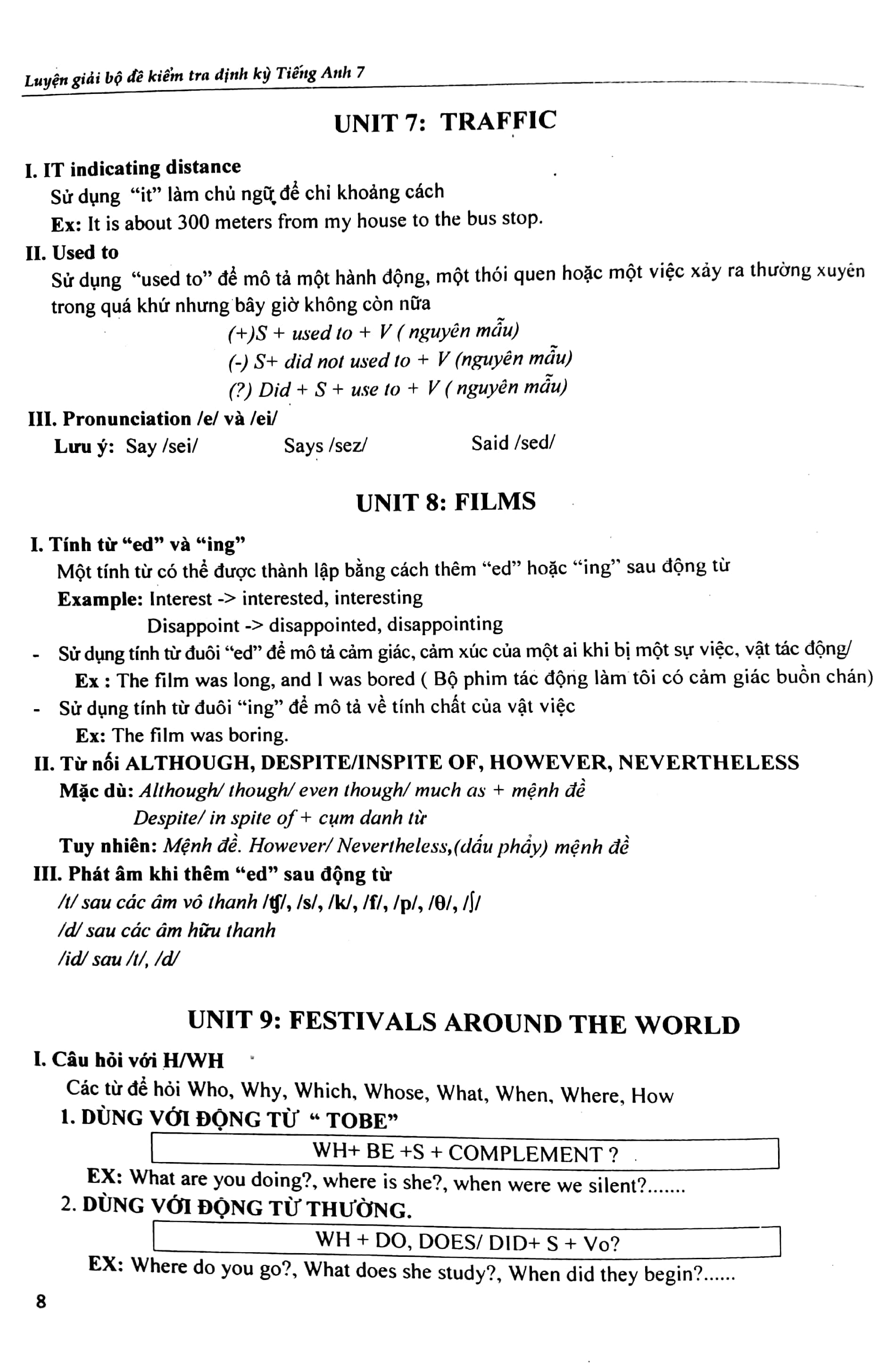 luyện giải bộ đề kiểm tra định kì tiếng anh lớp 7