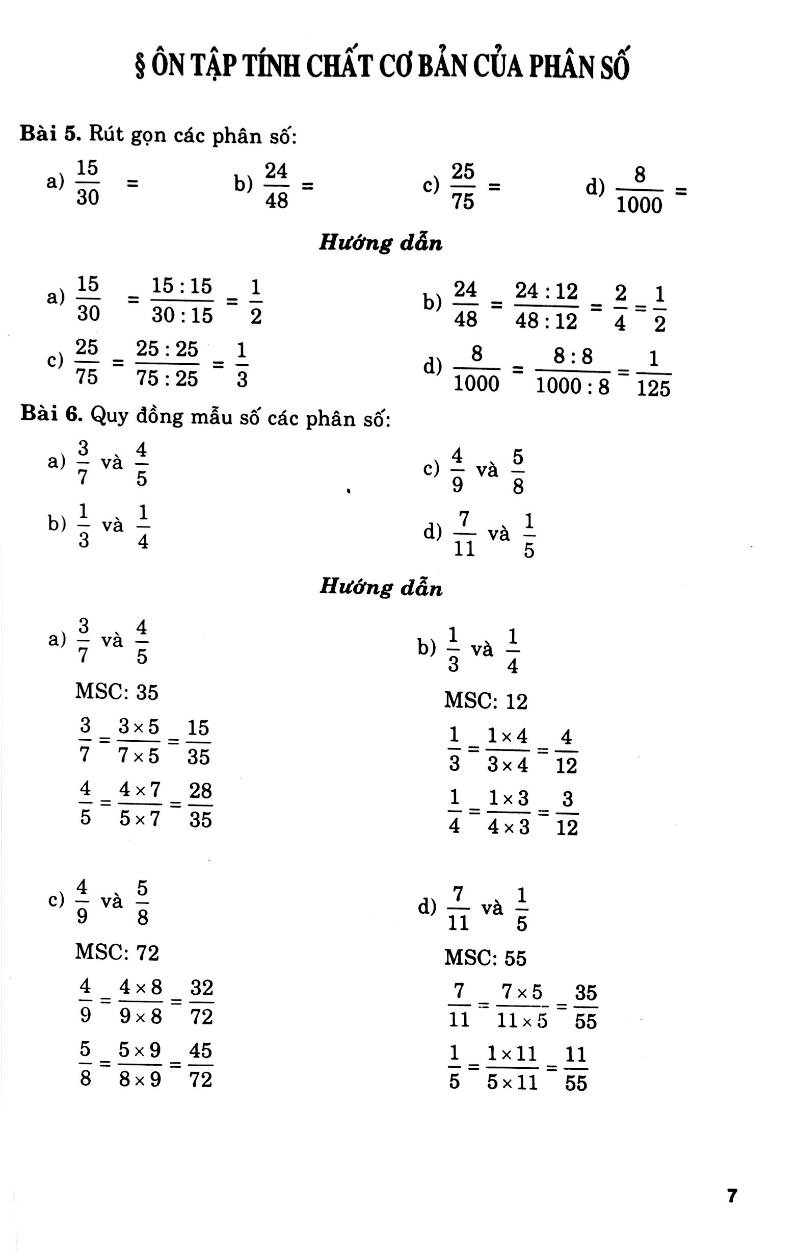 luyện giải bt toán 5