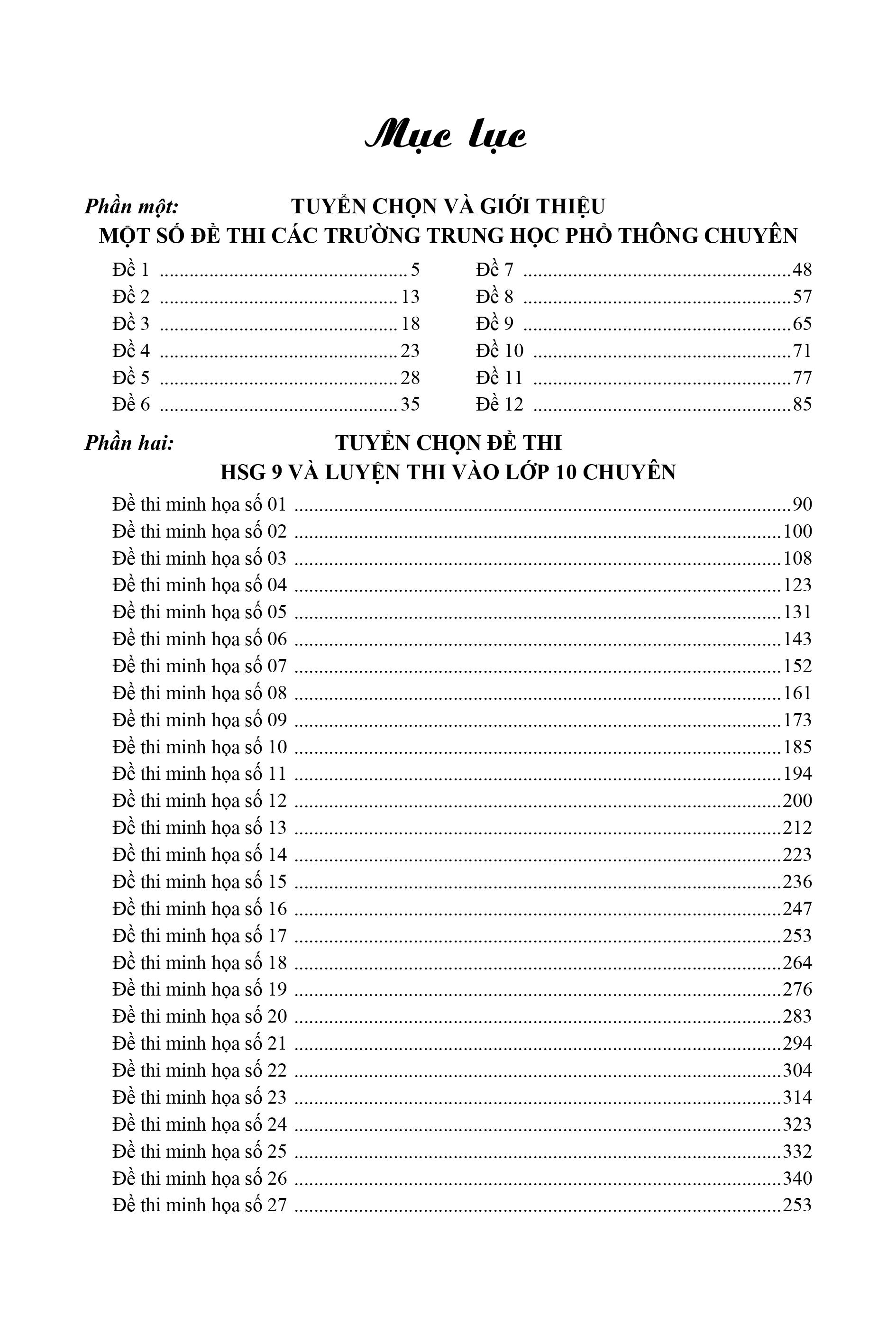 luyện kĩ năng giải đề học sinh giỏi lớp 9 và ôn thi vào lớp 10 chuyên - môn ngữ văn