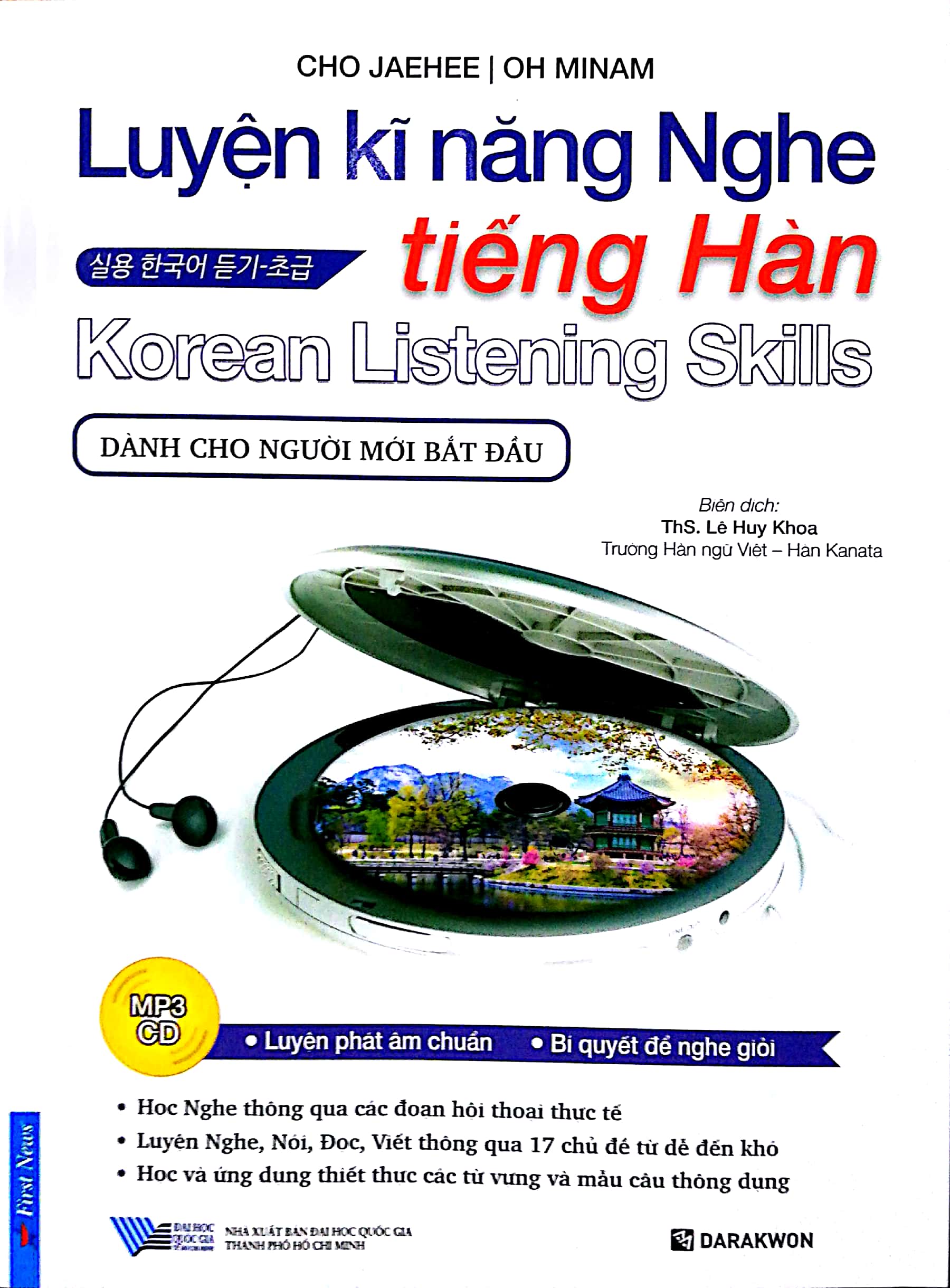 luyện kĩ năng nghe tiếng hàn - dành cho người mới bắt đầu (kèm cd)