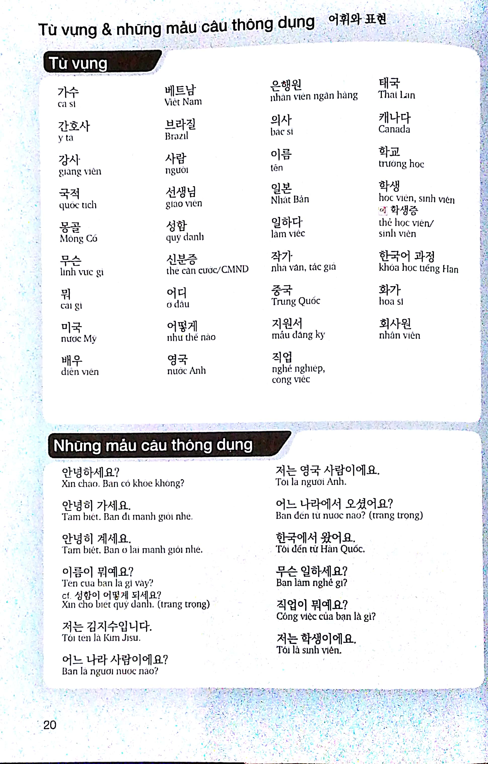 luyện kĩ năng nghe tiếng hàn - dành cho người mới bắt đầu (kèm cd)