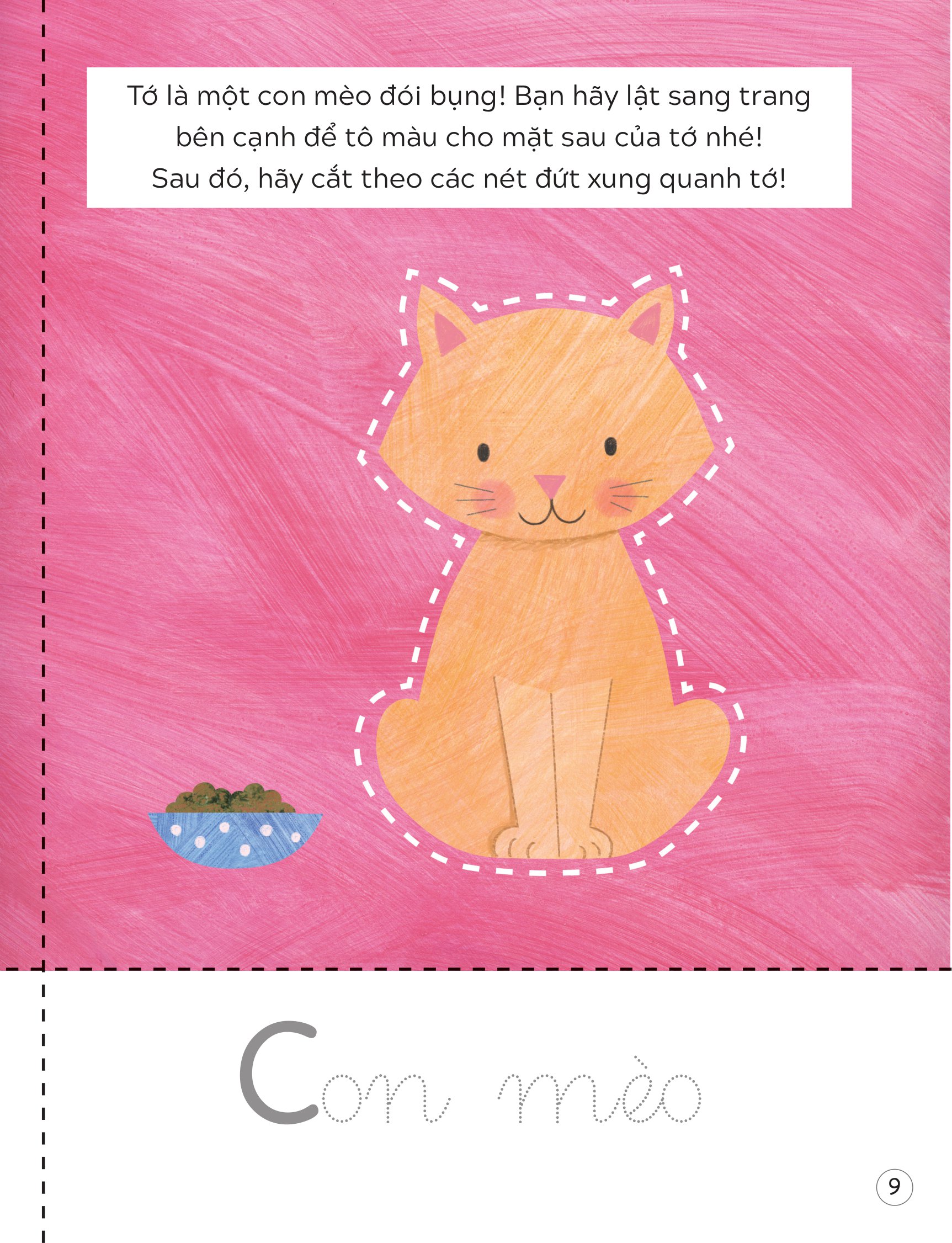 luyện kỹ năng dùng kéo thuần thục và an toàn - động vật