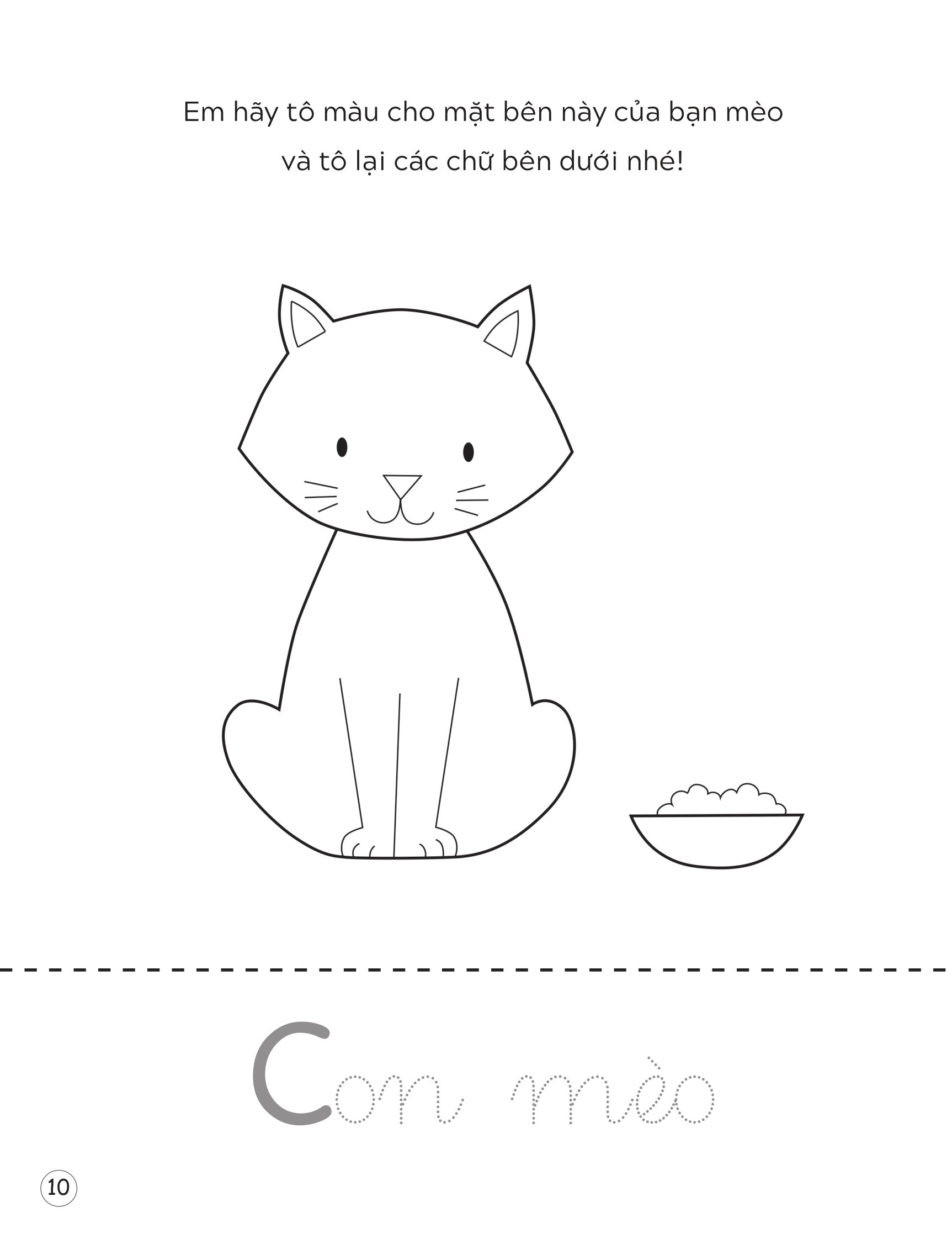 luyện kỹ năng dùng kéo thuần thục và an toàn - động vật