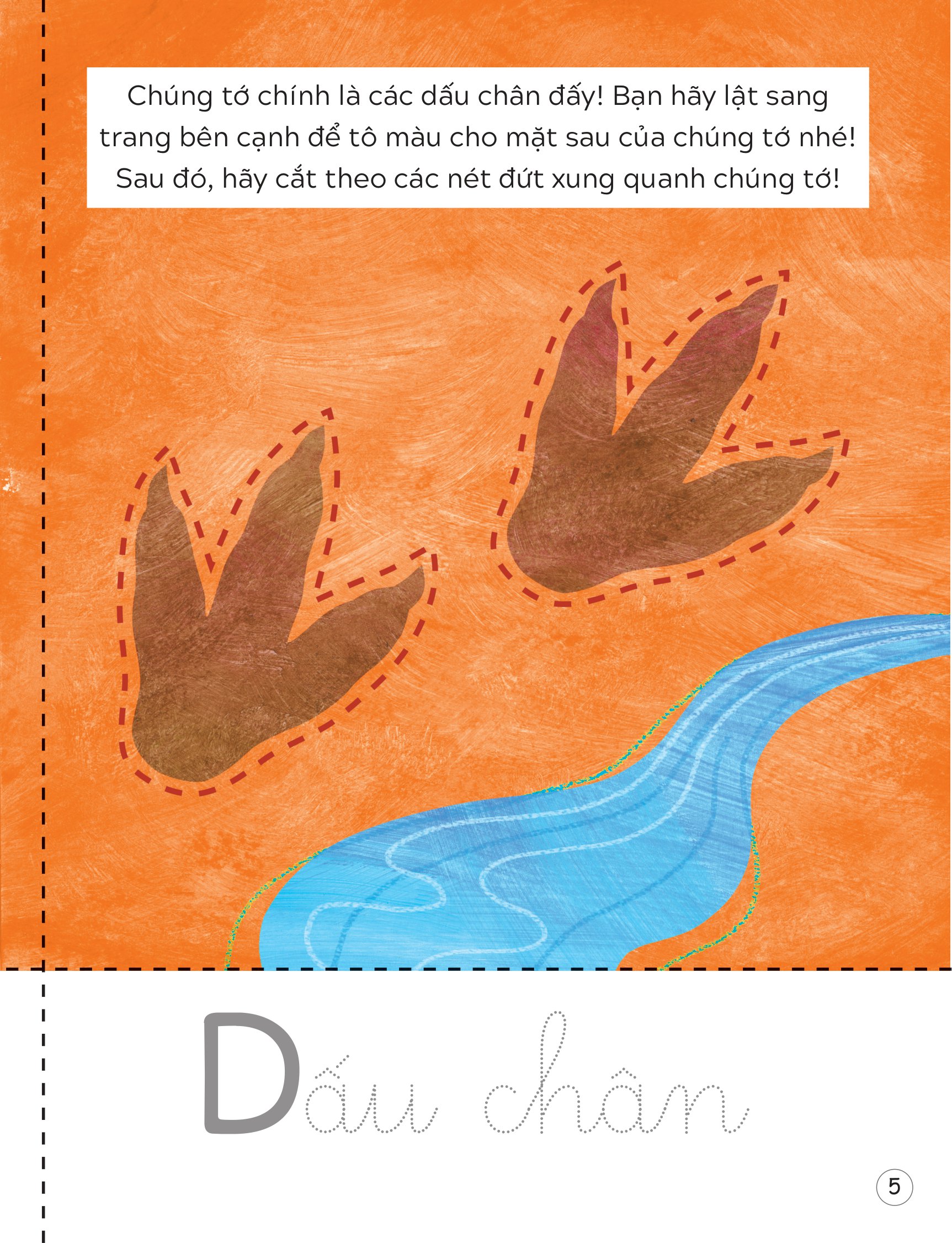 luyện kỹ năng dùng kéo thuần thục và an toàn - khủng long