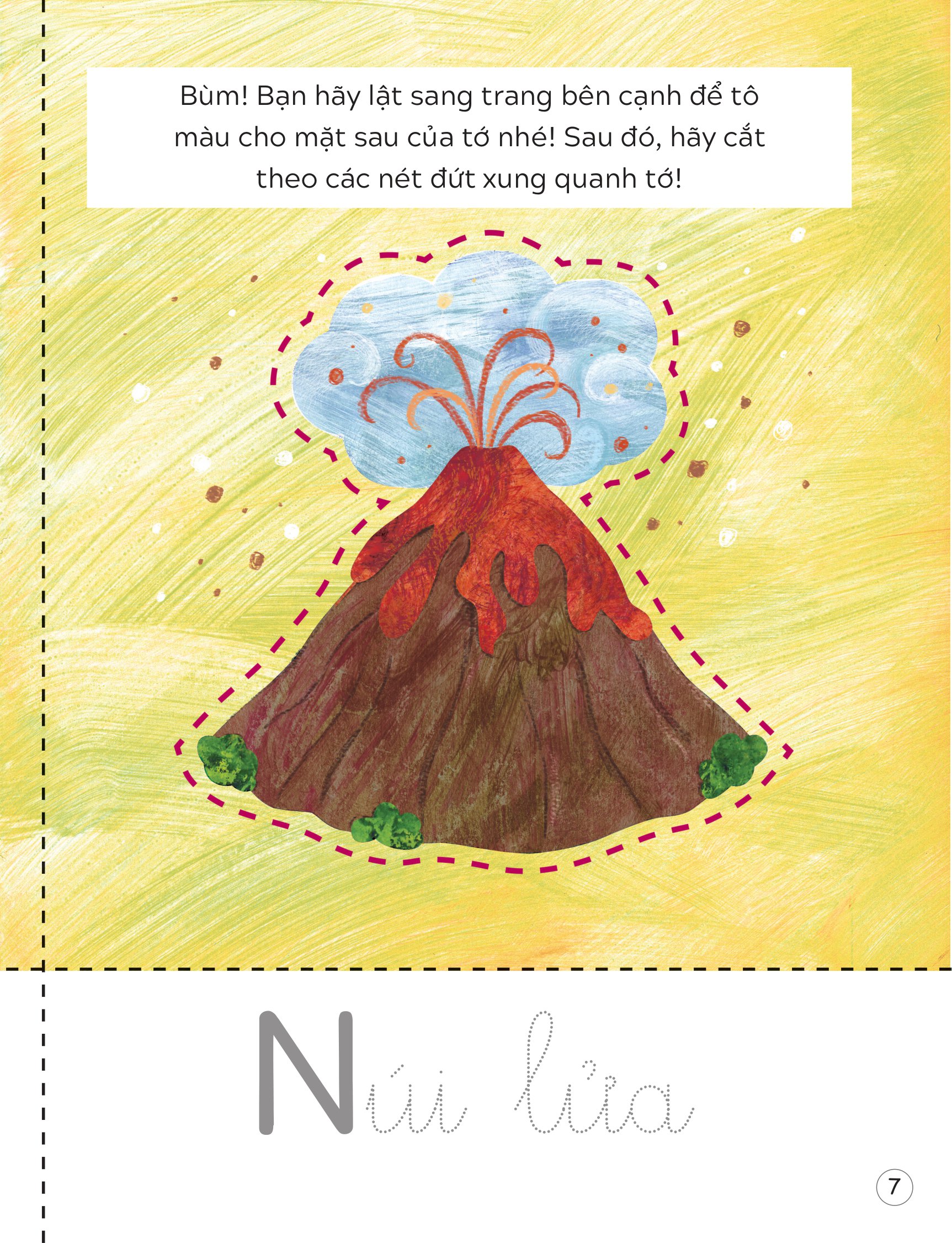 luyện kỹ năng dùng kéo thuần thục và an toàn - khủng long