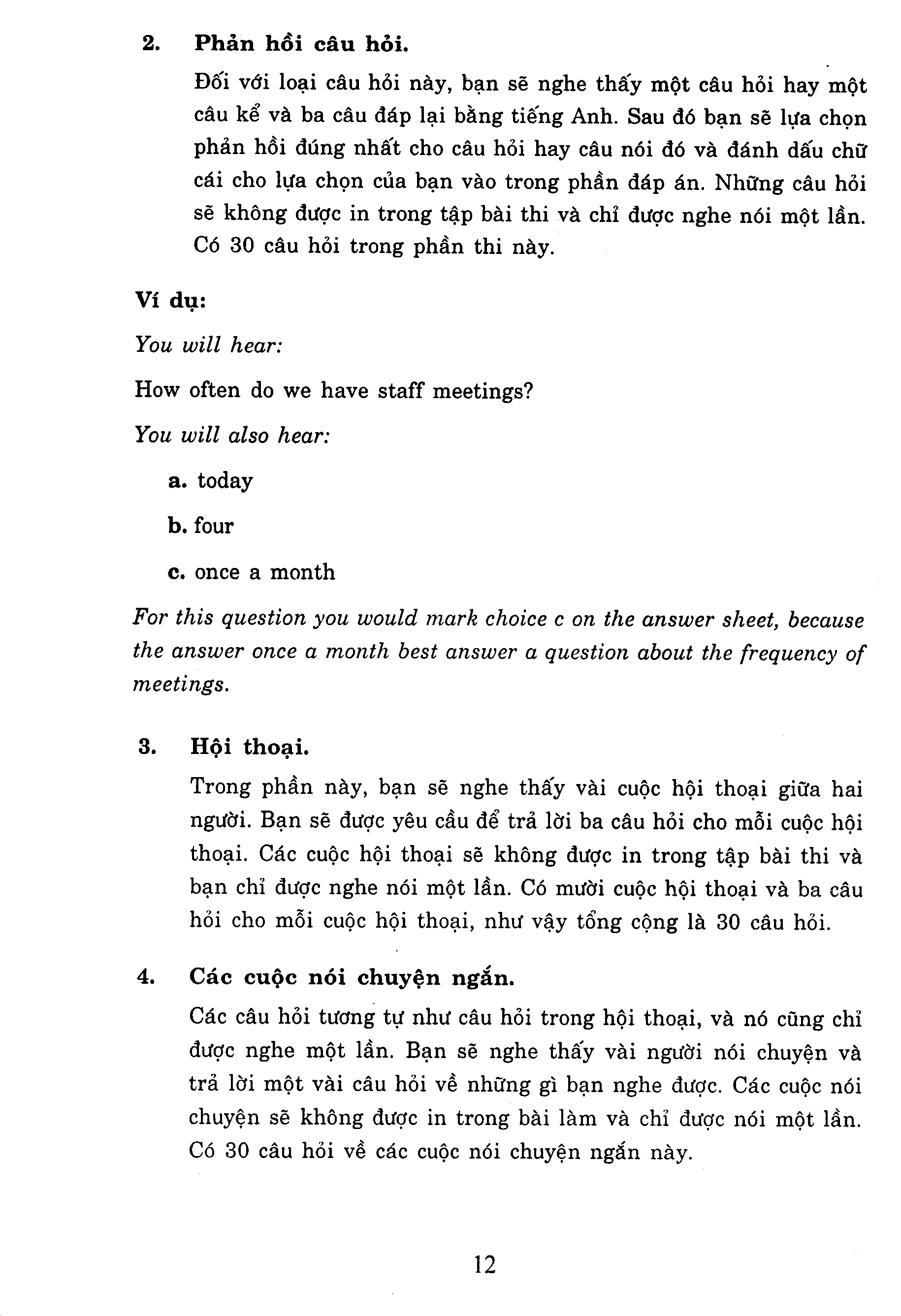 luyện kỹ năng nghe - nói - đọc - viết để đạt kết quả tốt cho kỳ thi toeic (kèm cd)