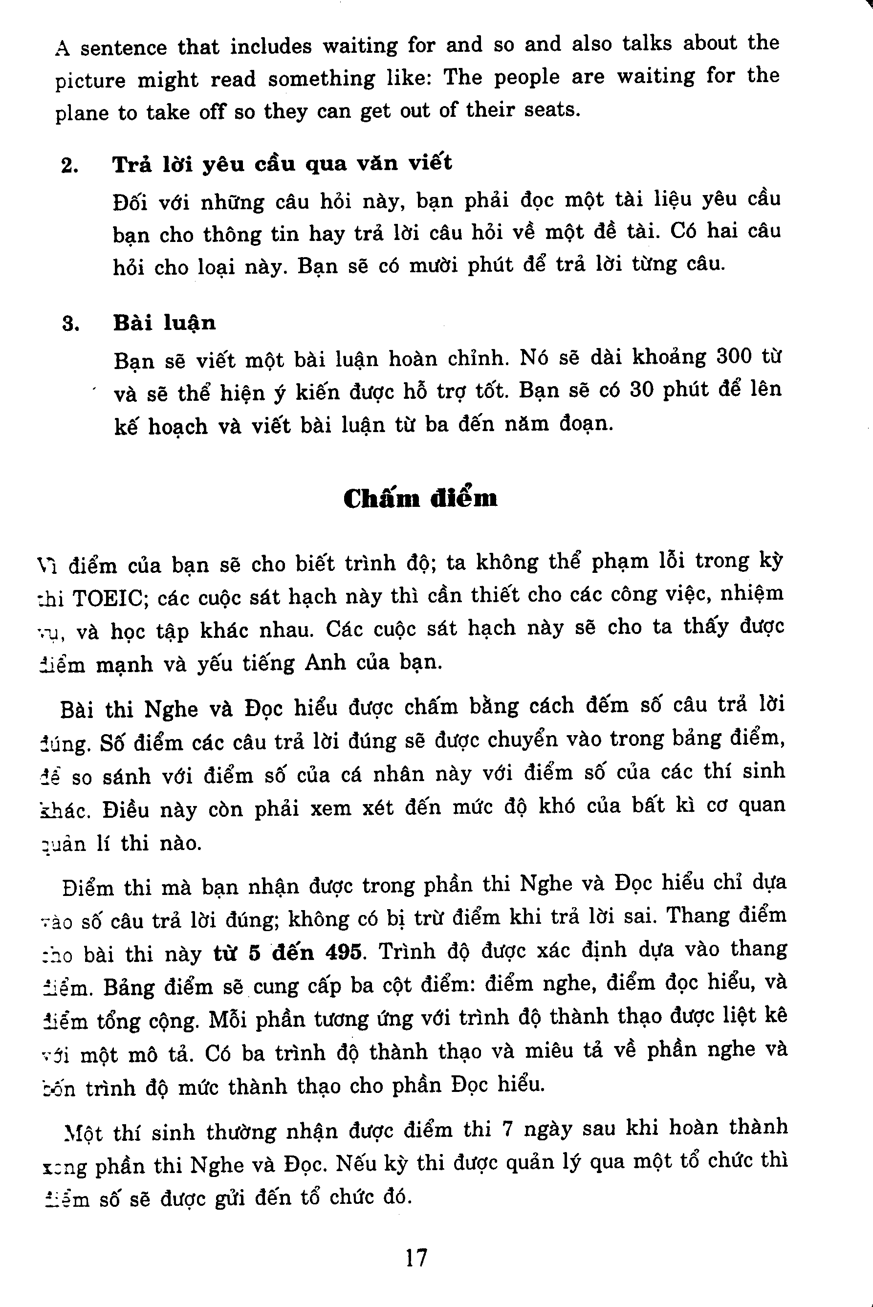 luyện kỹ năng nghe - nói - đọc - viết để đạt kết quả tốt cho kỳ thi toeic (kèm cd)