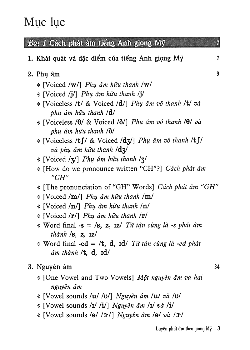 luyện phát âm theo giọng mỹ - kèm 2 cd