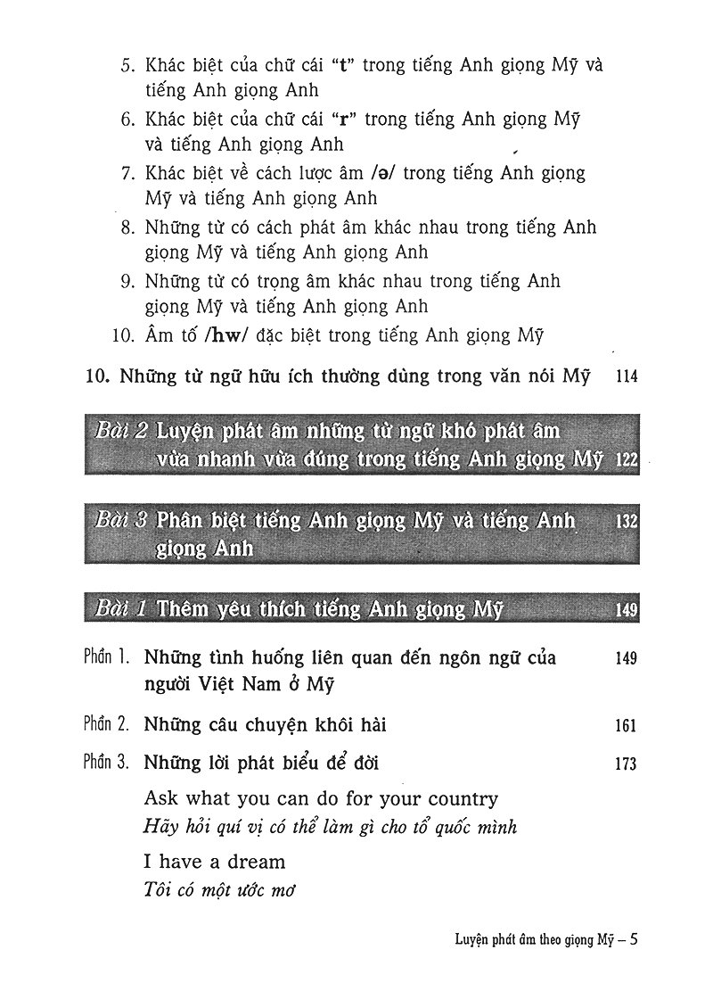 luyện phát âm theo giọng mỹ - kèm 2 cd