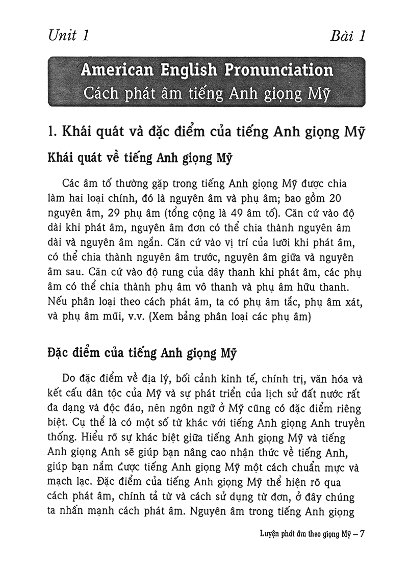 luyện phát âm theo giọng mỹ - kèm 2 cd