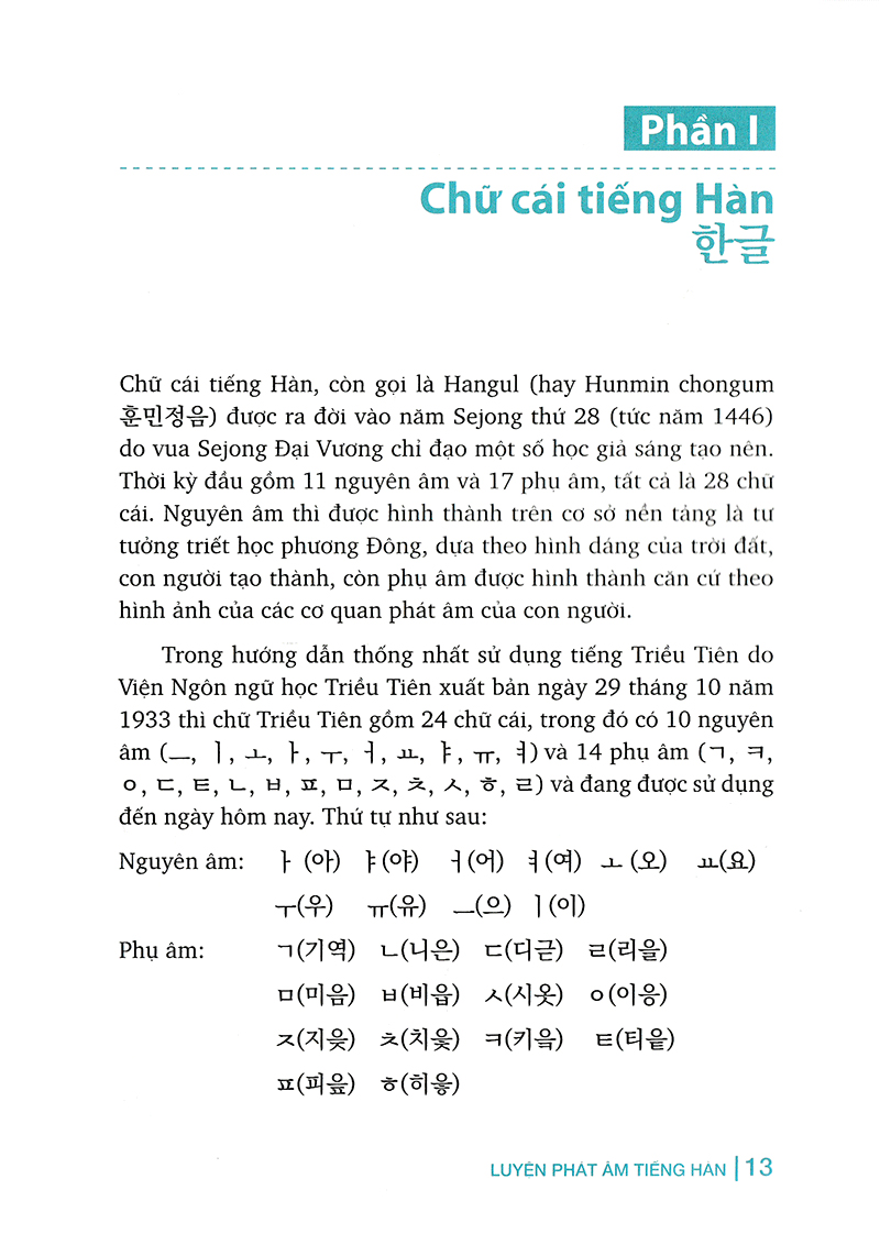 luyện phát âm tiếng hàn (tái bản 2018)