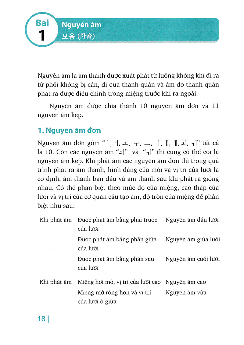 luyện phát âm tiếng hàn (tái bản 2018)