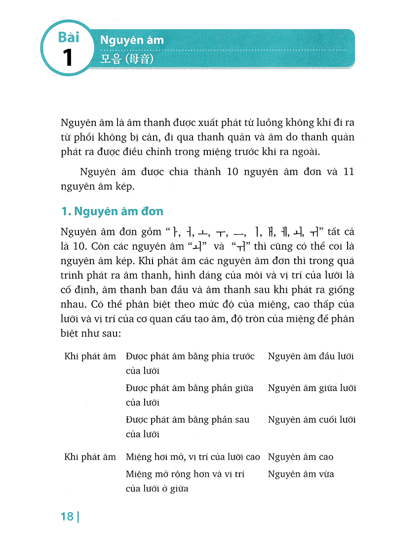 luyện phát âm tiếng hàn (tái bản 2018)