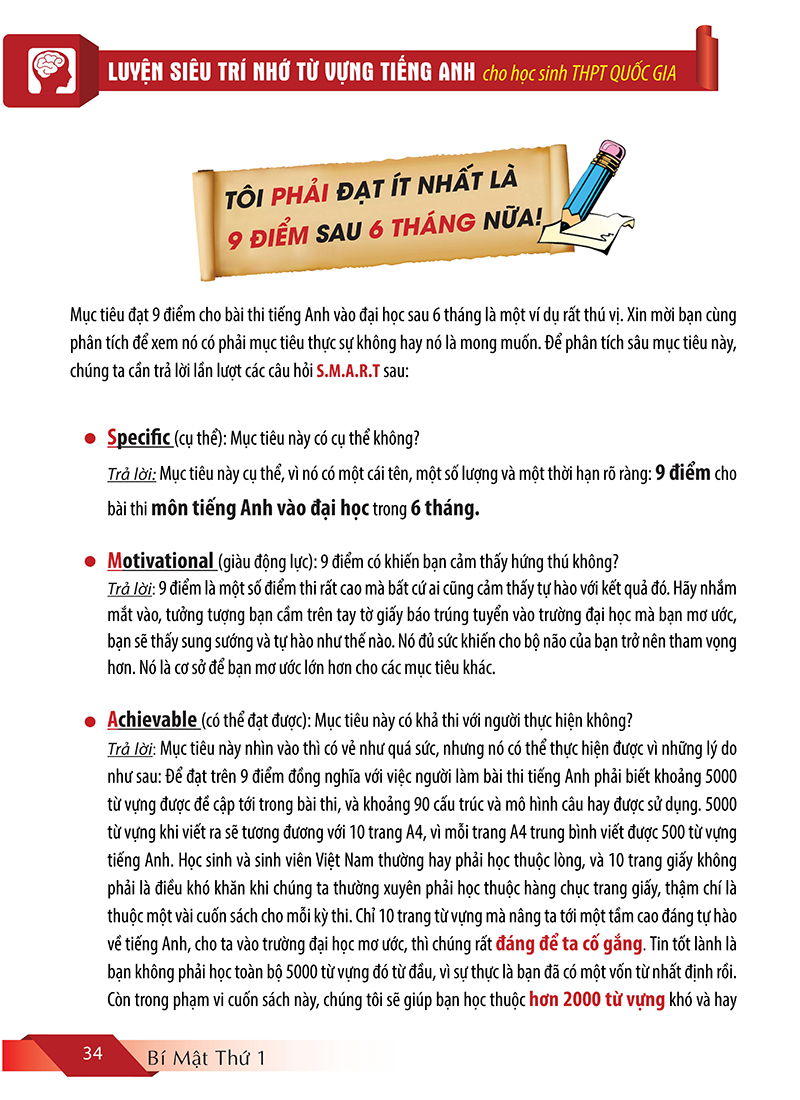 luyện siêu trí nhớ từ vựng tiếng anh dành cho học sinh thpt quốc gia (tặng kèm ebook) (tái bản 2018)