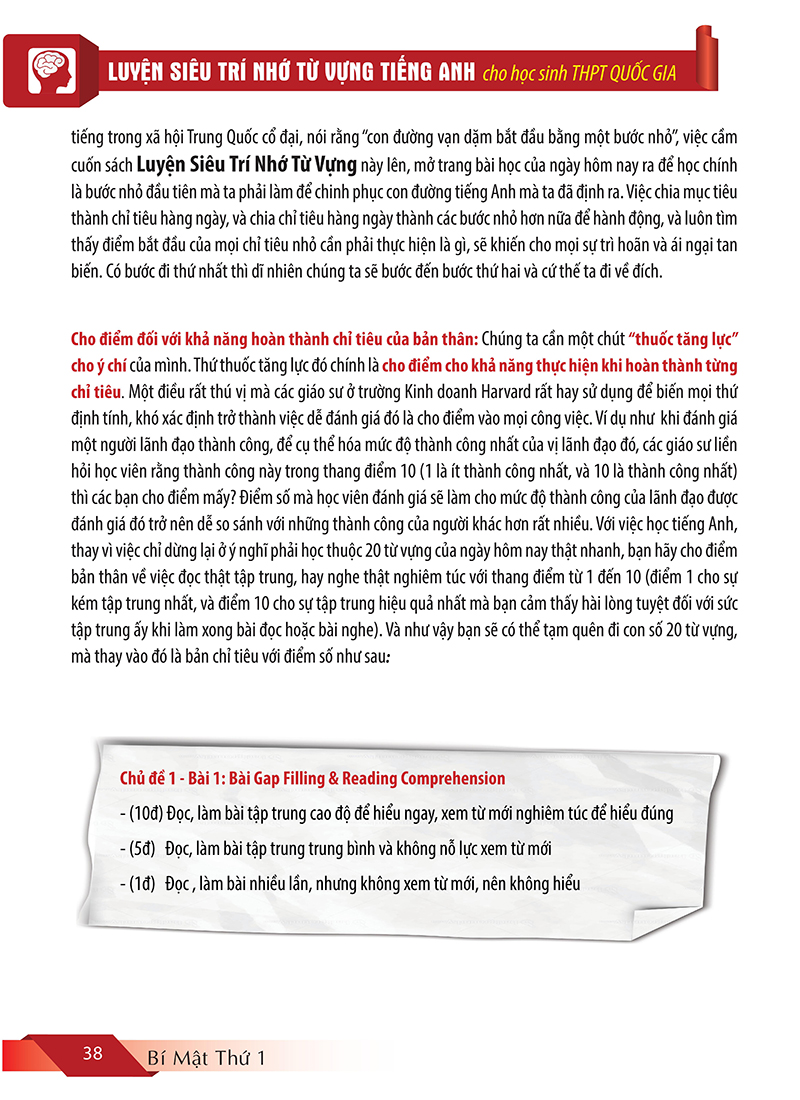 luyện siêu trí nhớ từ vựng tiếng anh dành cho học sinh thpt quốc gia (tặng kèm ebook) (tái bản 2018)