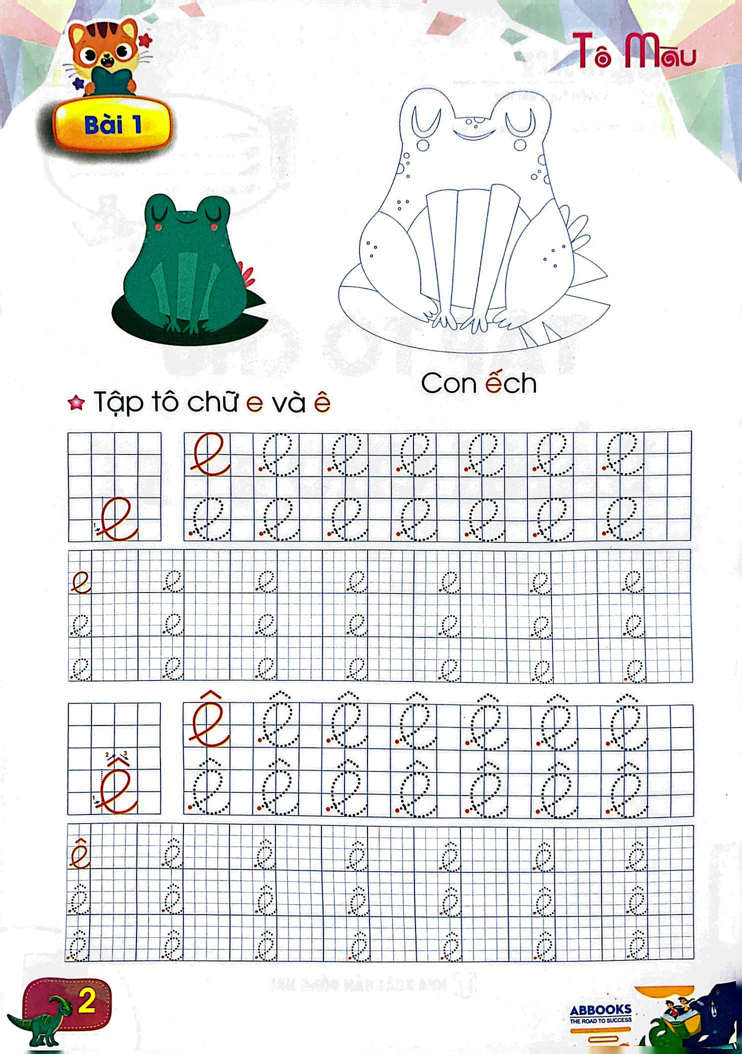 luyện tay cầm bút - tập tô chữ (dành cho 4-5 tuổi)