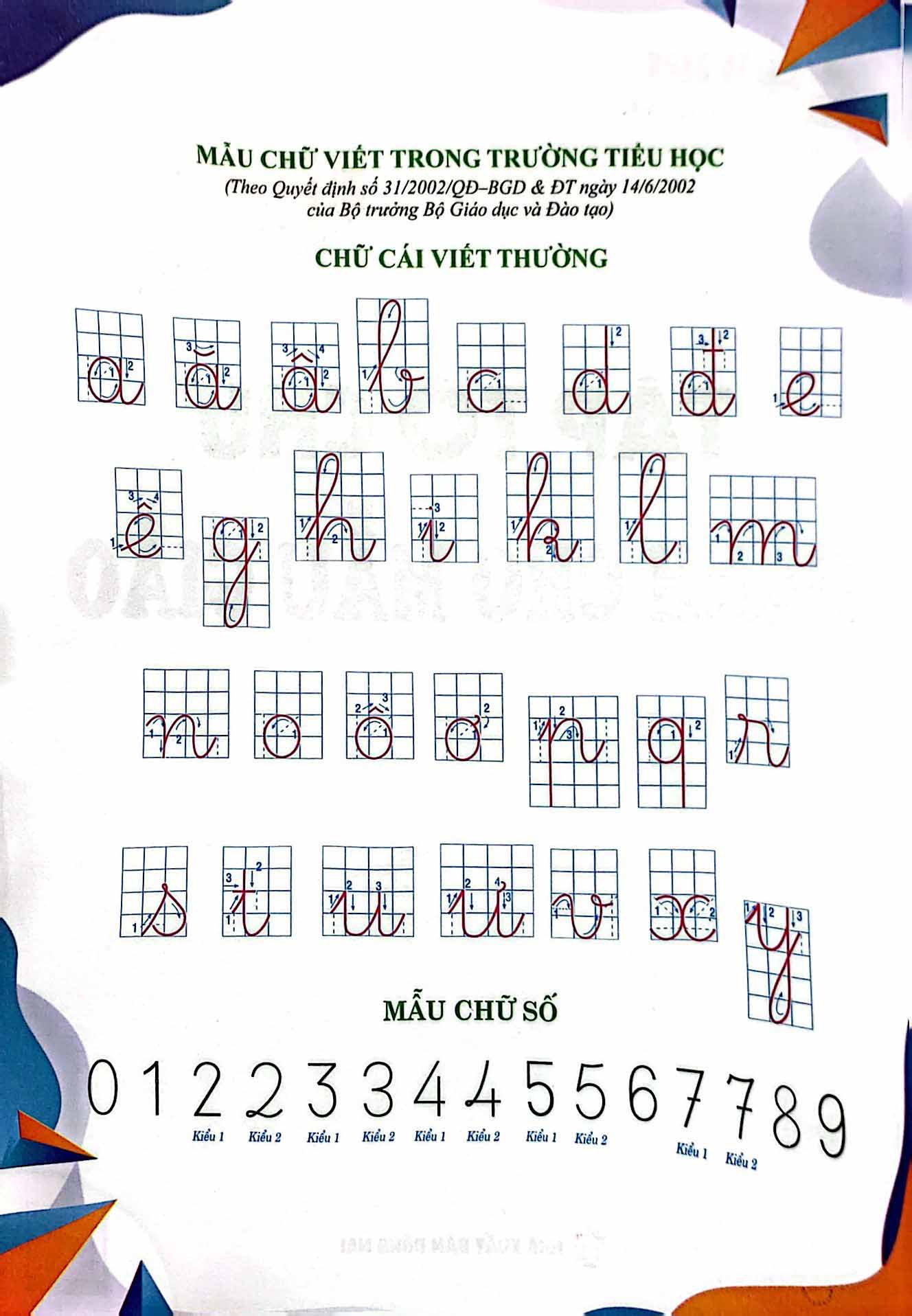 luyện tay cầm bút - tập tô chữ (dành cho mẫu giáo)