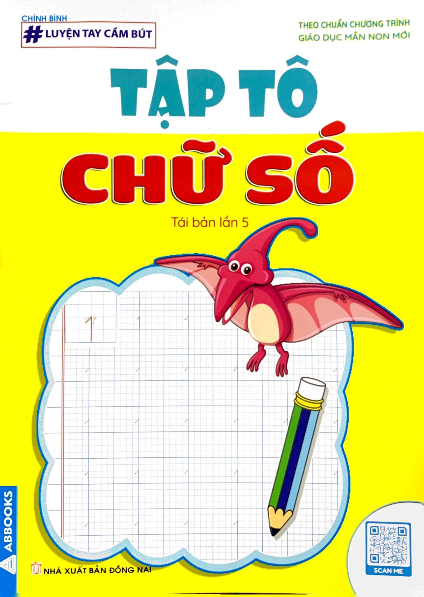 luyện tay cầm bút - tập tô chữ số