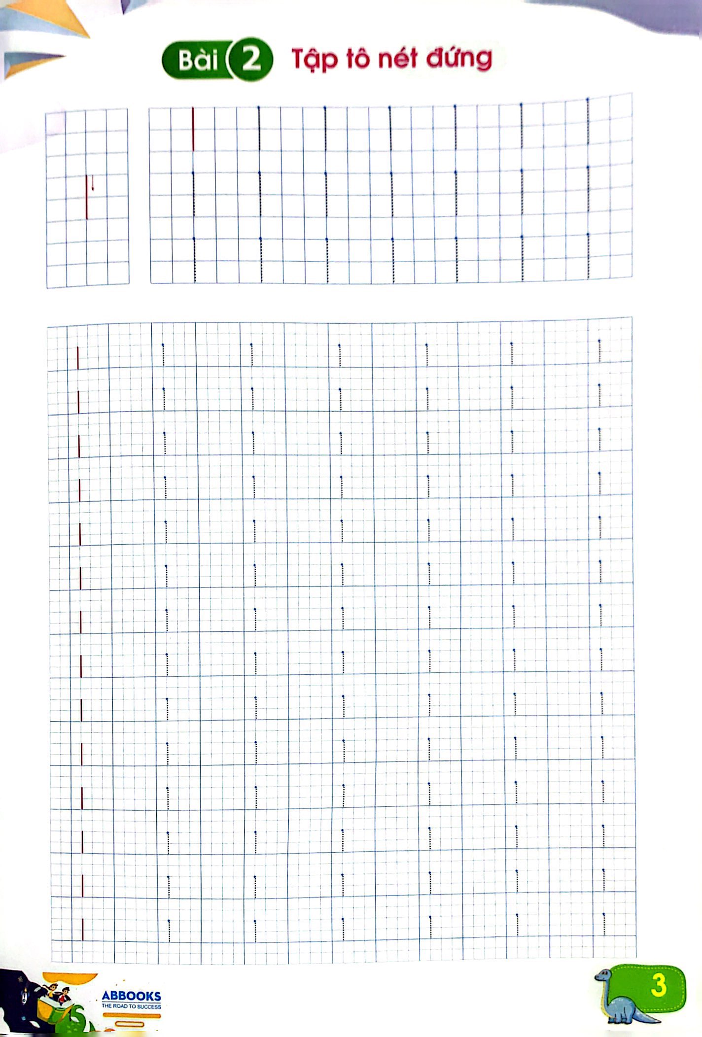 luyện tay cầm bút - tập tô nét cơ bản