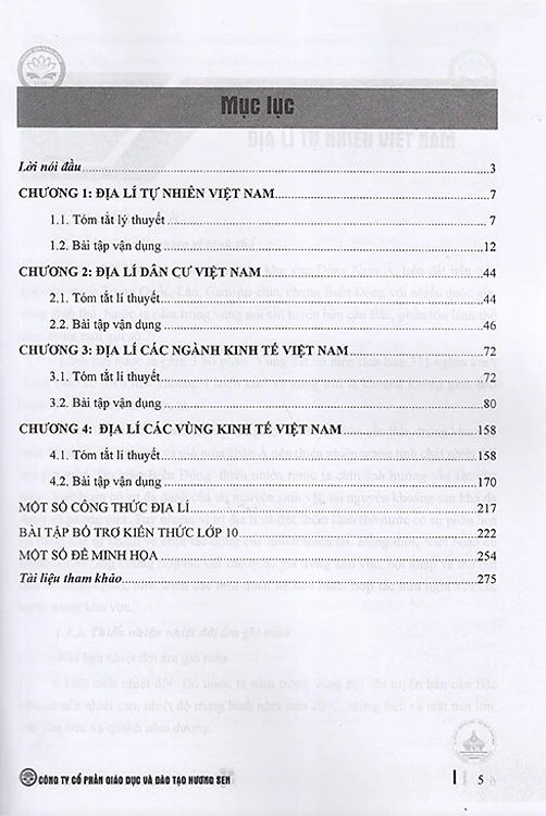 Luyen Thi Danh Gia Nang Luc - Mon Dia Li - Kien Thuc Lop 12 (Danh Cho Cac Ki Thi Danh Gia Nang Luc)