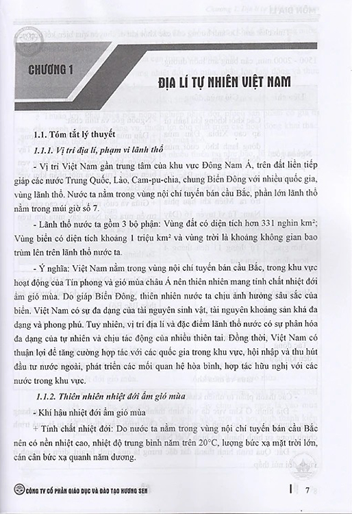 Luyen Thi Danh Gia Nang Luc - Mon Dia Li - Kien Thuc Lop 12 (Danh Cho Cac Ki Thi Danh Gia Nang Luc)