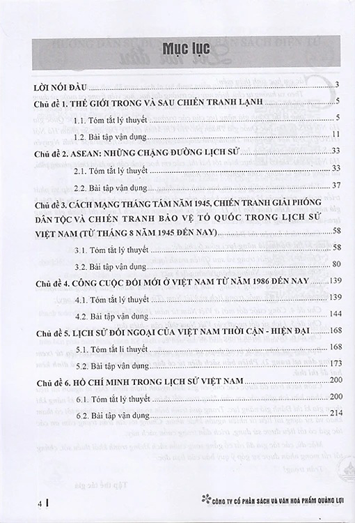 Luyen Thi Danh Gia Nang Luc - Mon Lich Su - Kien Thuc Lop 12 (Danh Cho Cac Ki Thi Danh Gia Nang Luc)