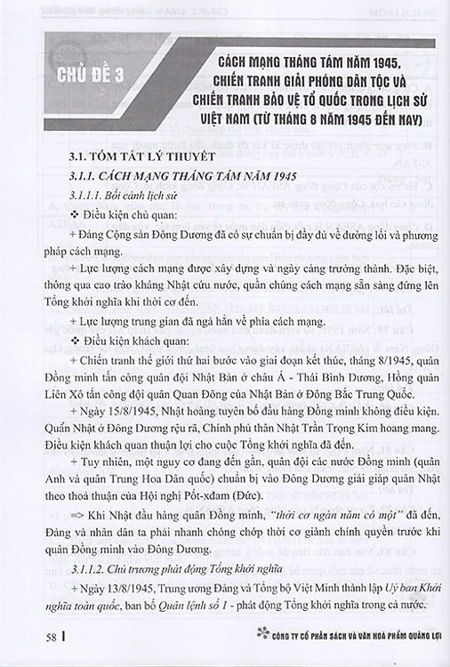 Luyen Thi Danh Gia Nang Luc - Mon Lich Su - Kien Thuc Lop 12 (Danh Cho Cac Ki Thi Danh Gia Nang Luc)