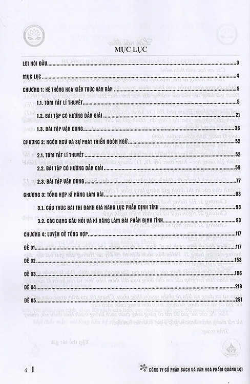 Luyen Thi Danh Gia Nang Luc - Tu Duy Dinh Tinh - Kien Thuc Lop 12 (Danh Cho Cac Ki Thi Danh Gia Nang Luc)