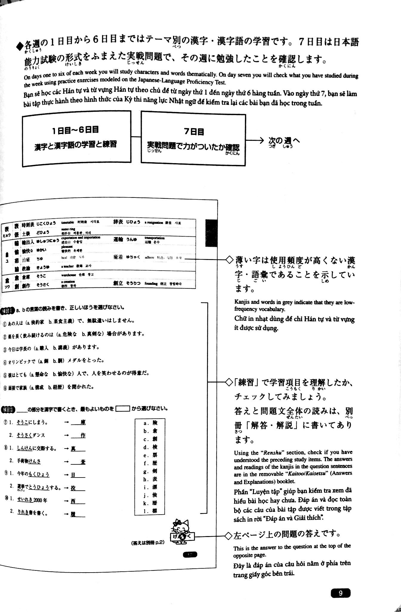 luyện thi năng lực nhật ngữ n1 – hán tự