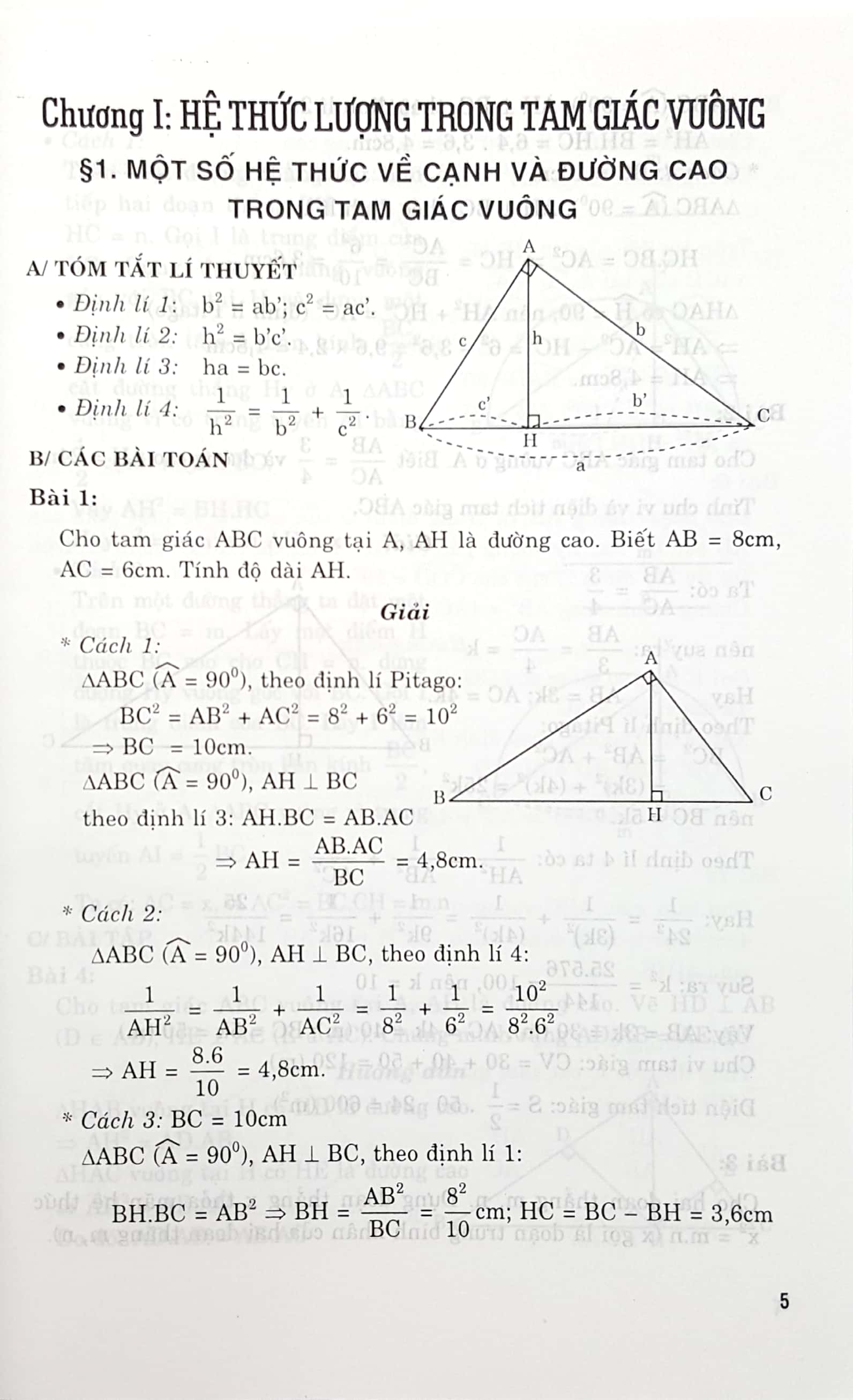 luyện thi toán hình học 9