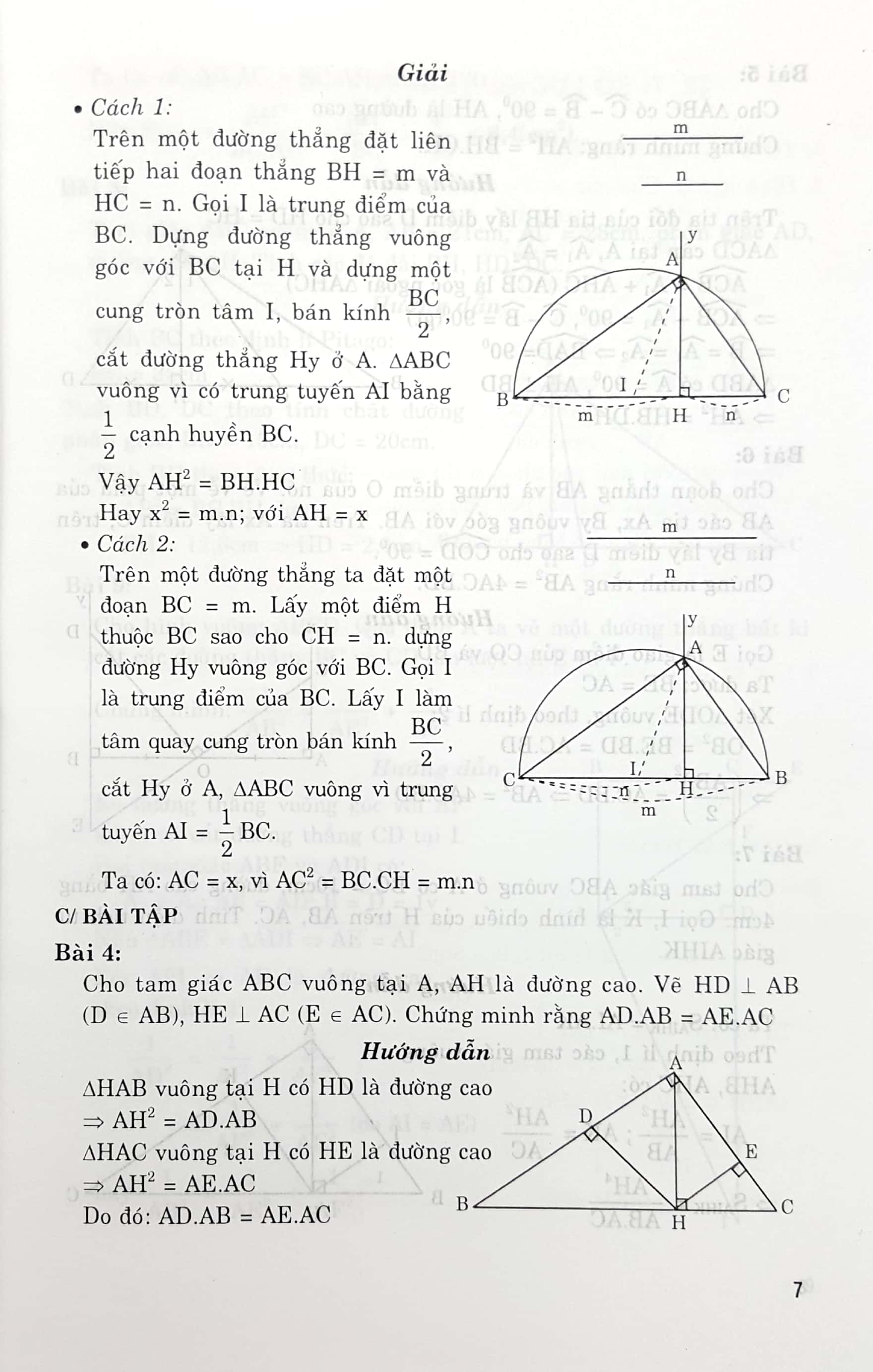 luyện thi toán hình học 9
