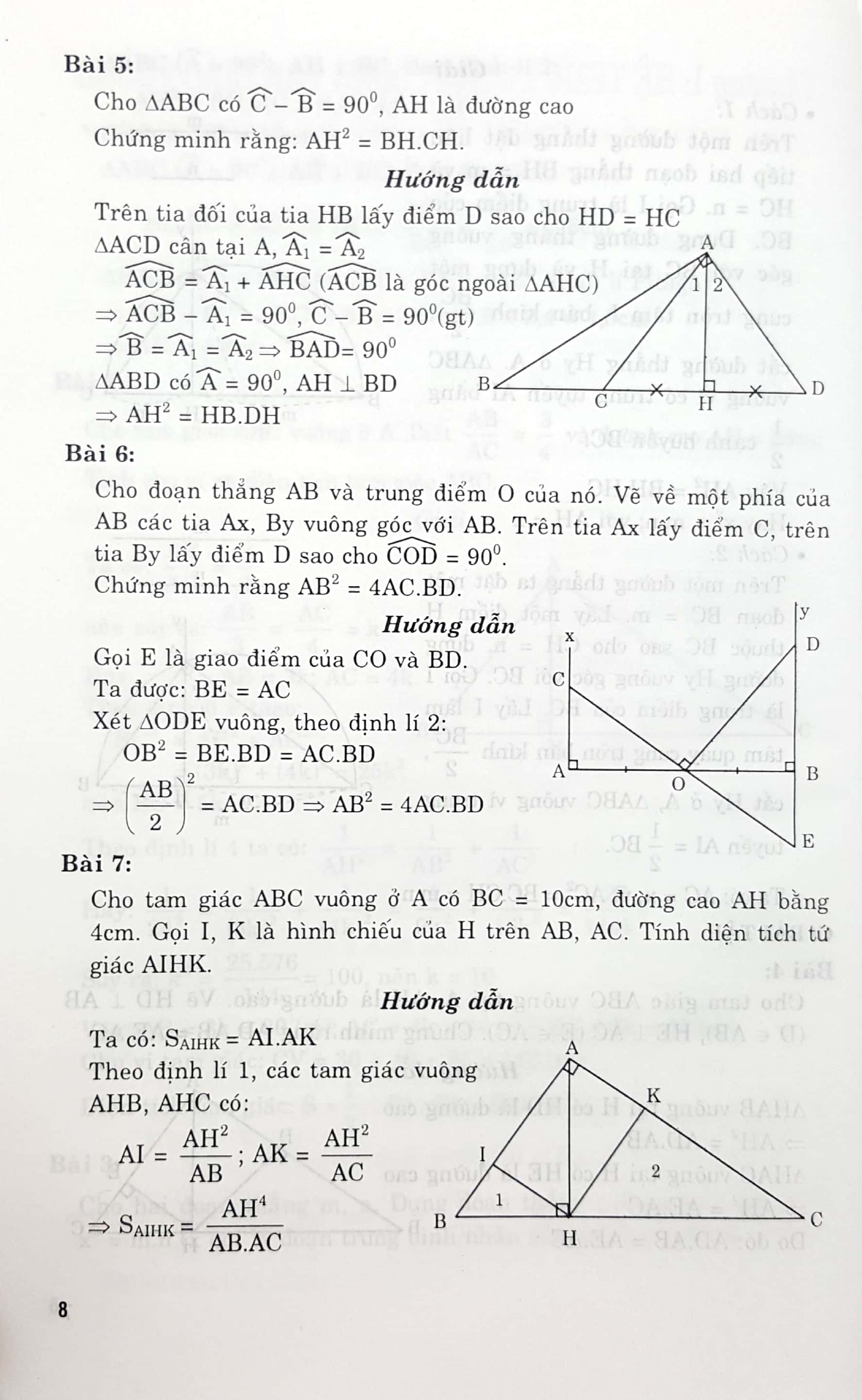 luyện thi toán hình học 9