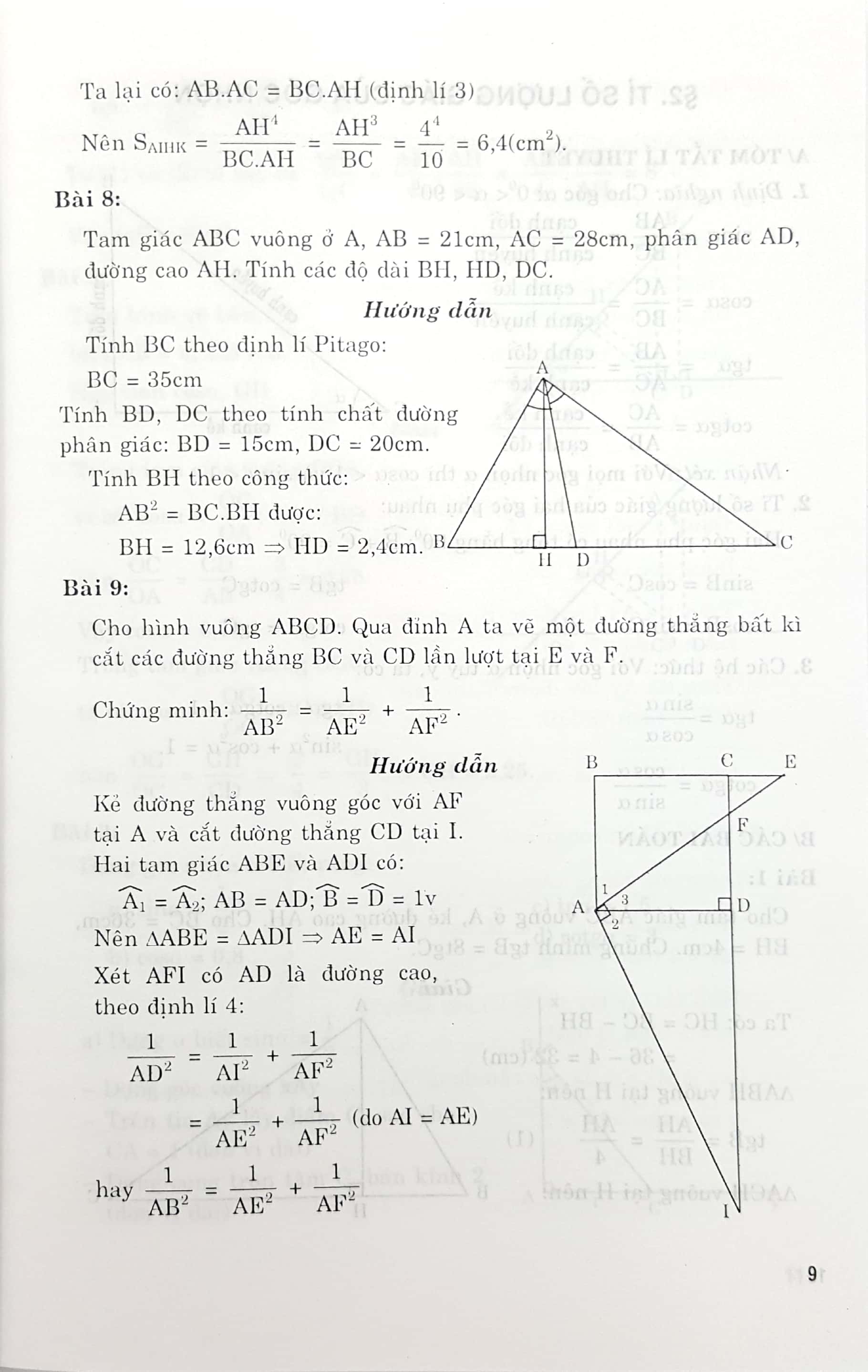 luyện thi toán hình học 9