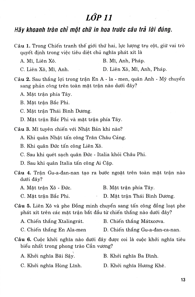 luyện thi trung học phổ thông quốc gia 2019 - khoa học xã hội (biên soạn theo chương trình trắc nghiệm)