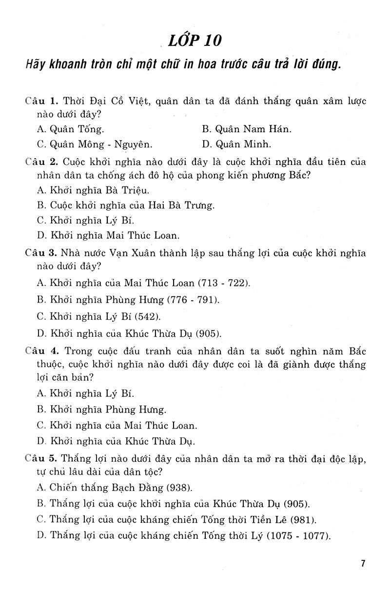 luyện thi trung học phổ thông quốc gia 2019 - khoa học xã hội (biên soạn theo chương trình trắc nghiệm)