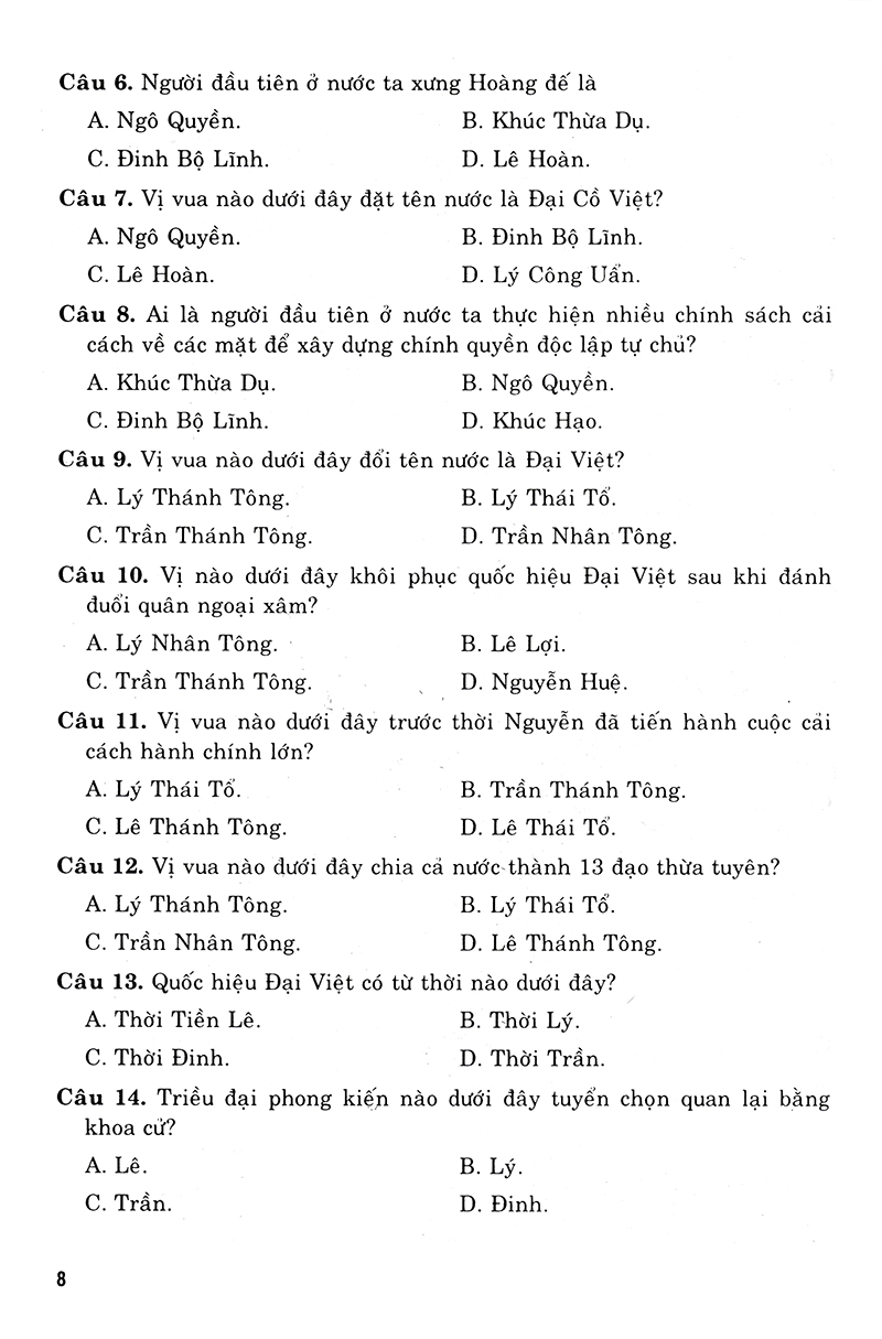luyện thi trung học phổ thông quốc gia 2019 - khoa học xã hội (biên soạn theo chương trình trắc nghiệm)