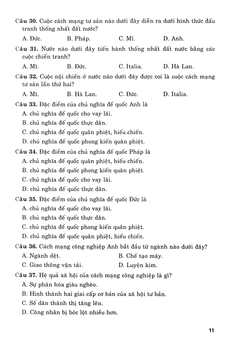 luyện thi trung học phổ thông quốc gia 2019 - khoa học xã hội (biên soạn theo chương trình trắc nghiệm)