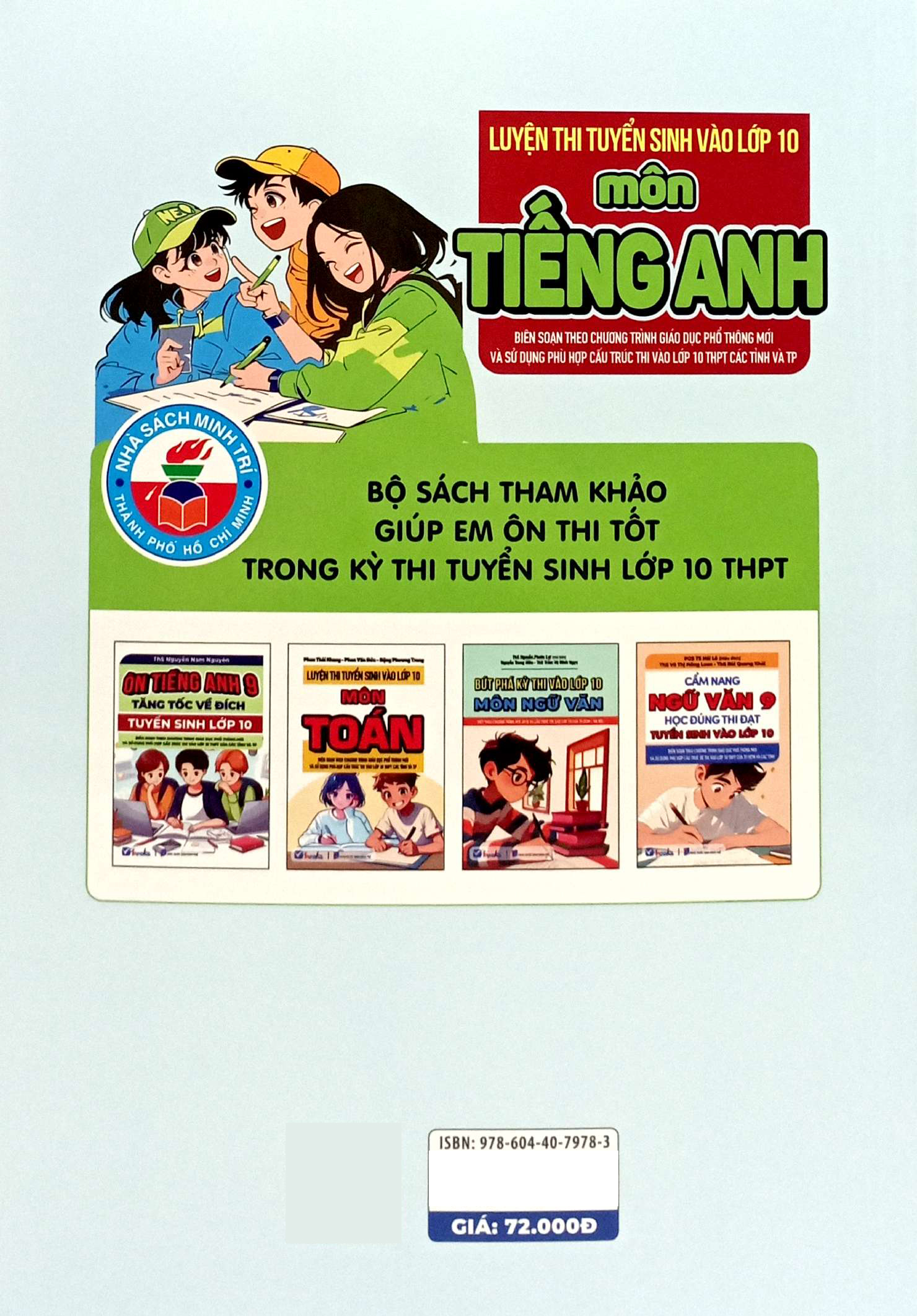 luyện thi tuyển sinh vào lớp 10 - môn tiếng anh