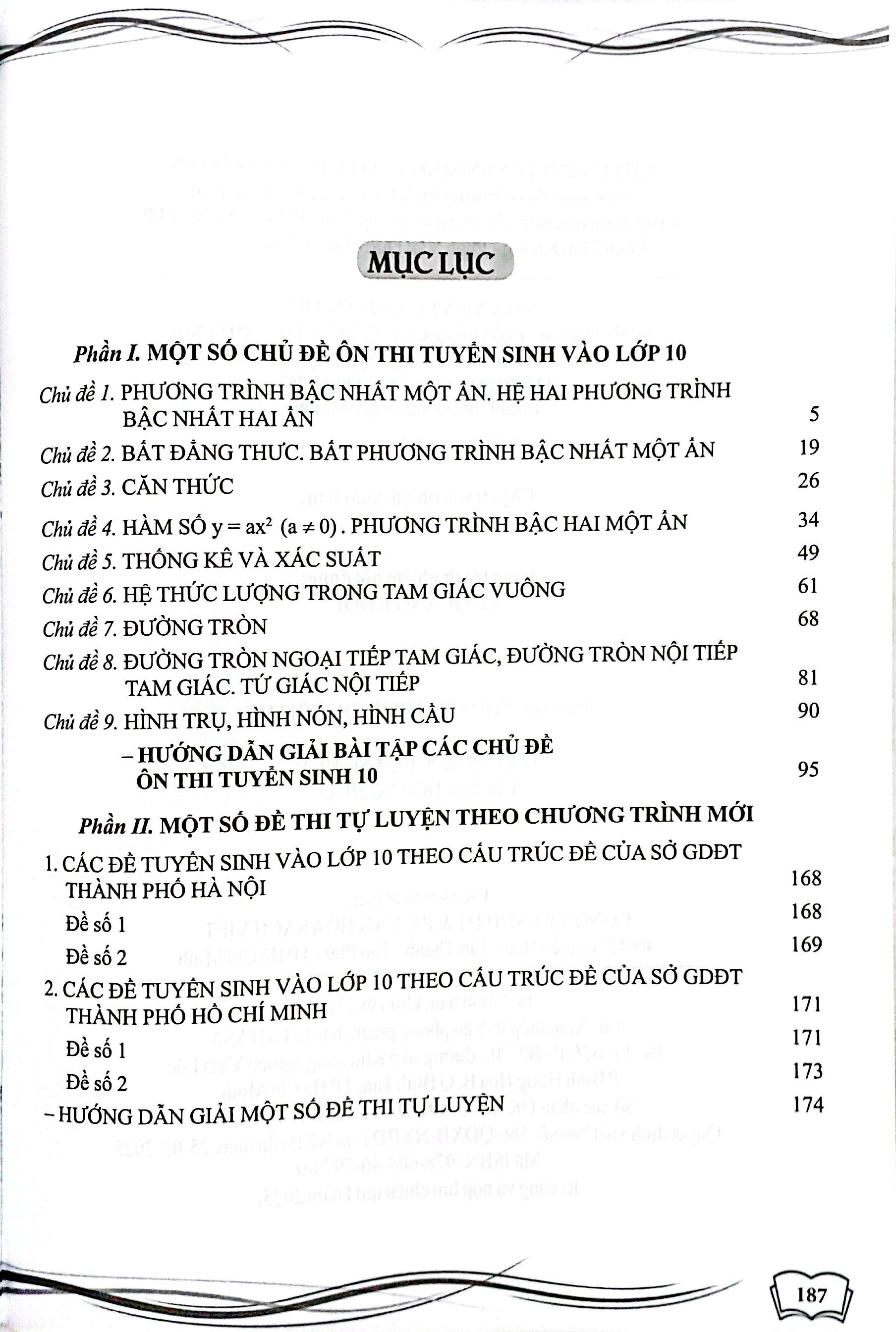 luyện thi tuyển sinh vào lớp 10 - môn toán
