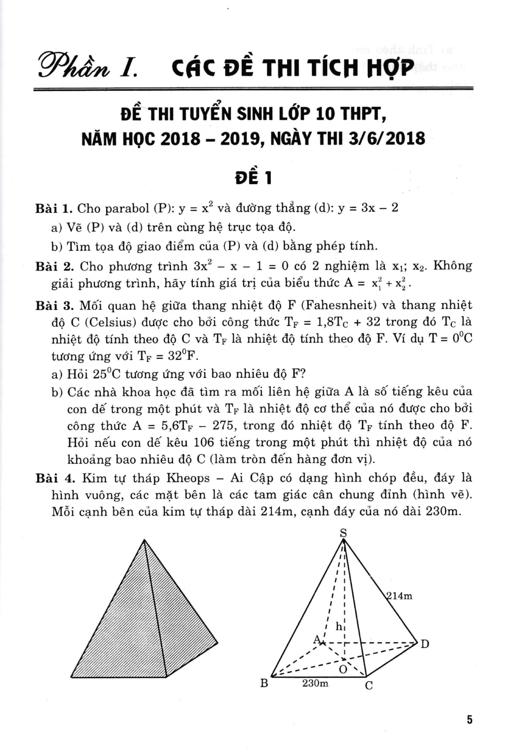 Luyen Thi Vao Lop 10 Toan Tich Hop-Thuc Te