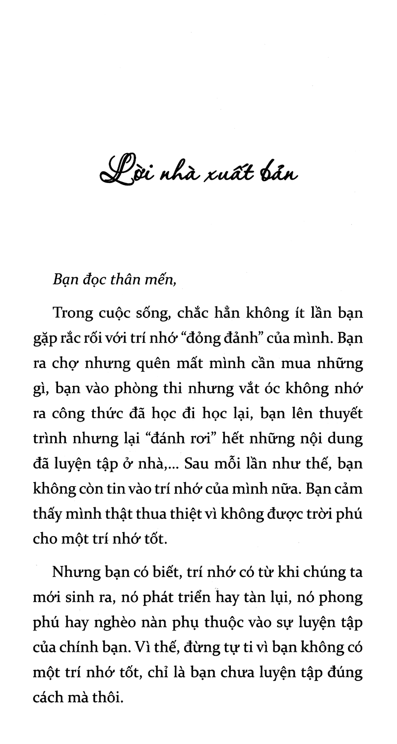 luyện trí nhớ (tái bản 2021)