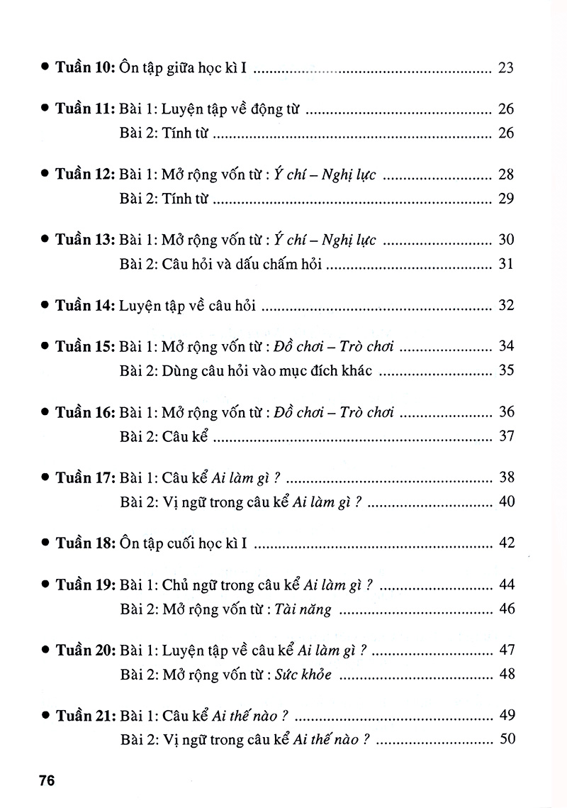 luyện từ và câu lớp 4 (tái bản)