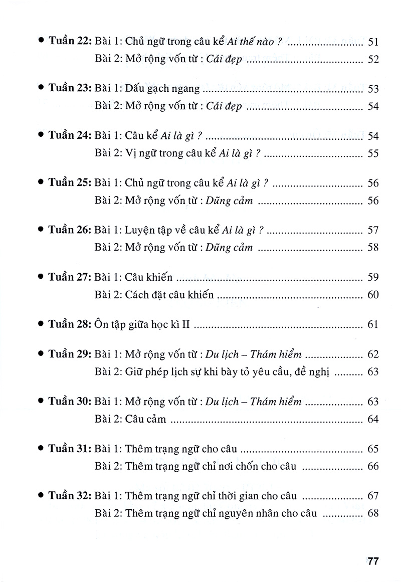 luyện từ và câu lớp 4 (tái bản)