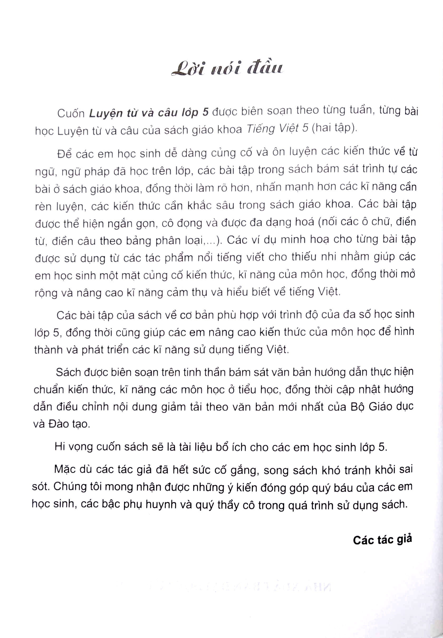 Luyen Tu Va Cau Lop 5