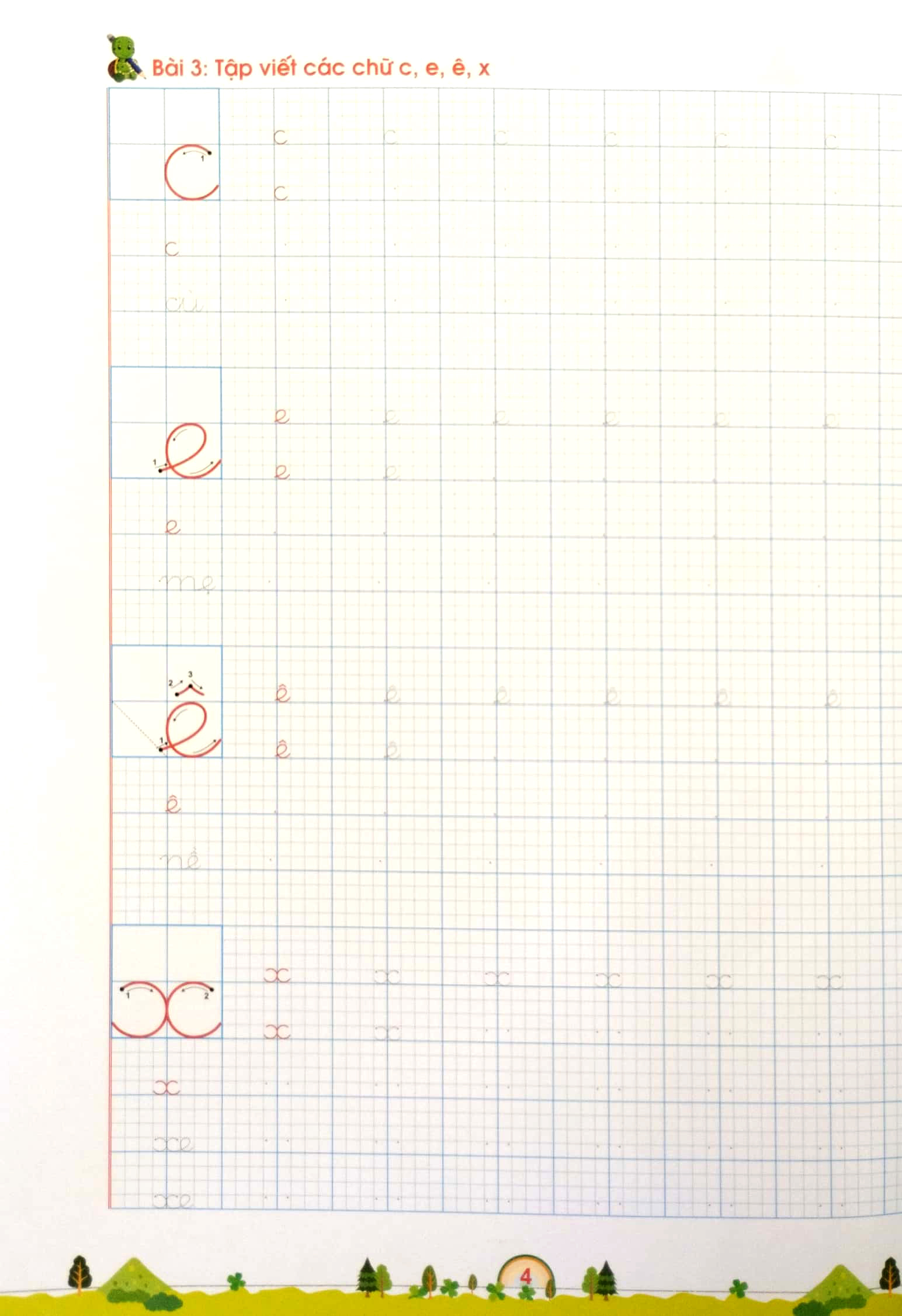 luyện viết chữ cỡ nhỏ 1 ô ly - theo chương trình sách giáo khoa mới (tái bản 2023)