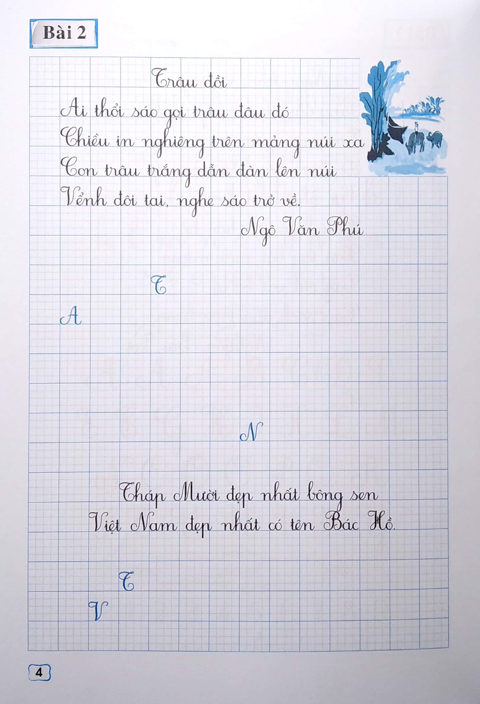 luyện viết chữ đẹp lớp 4