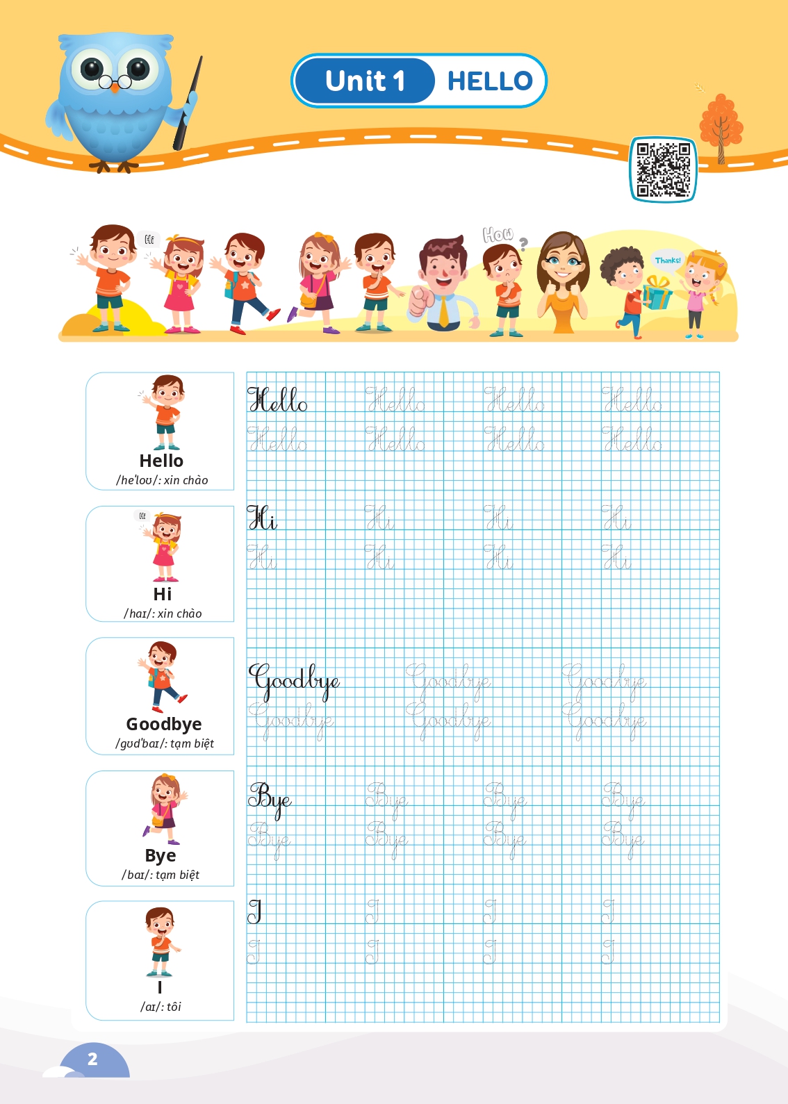 luyện viết chữ đẹp từ vựng tiếng anh - theo chương trình sách giáo khoa 3