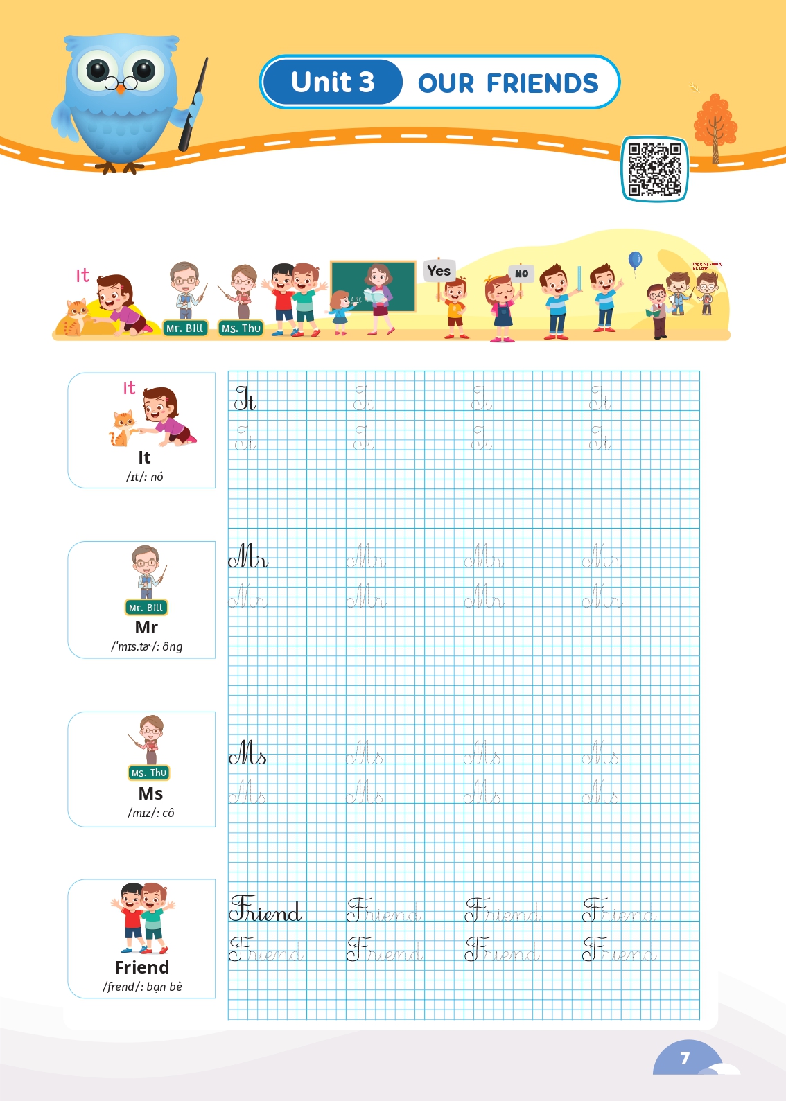 luyện viết chữ đẹp từ vựng tiếng anh - theo chương trình sách giáo khoa 3