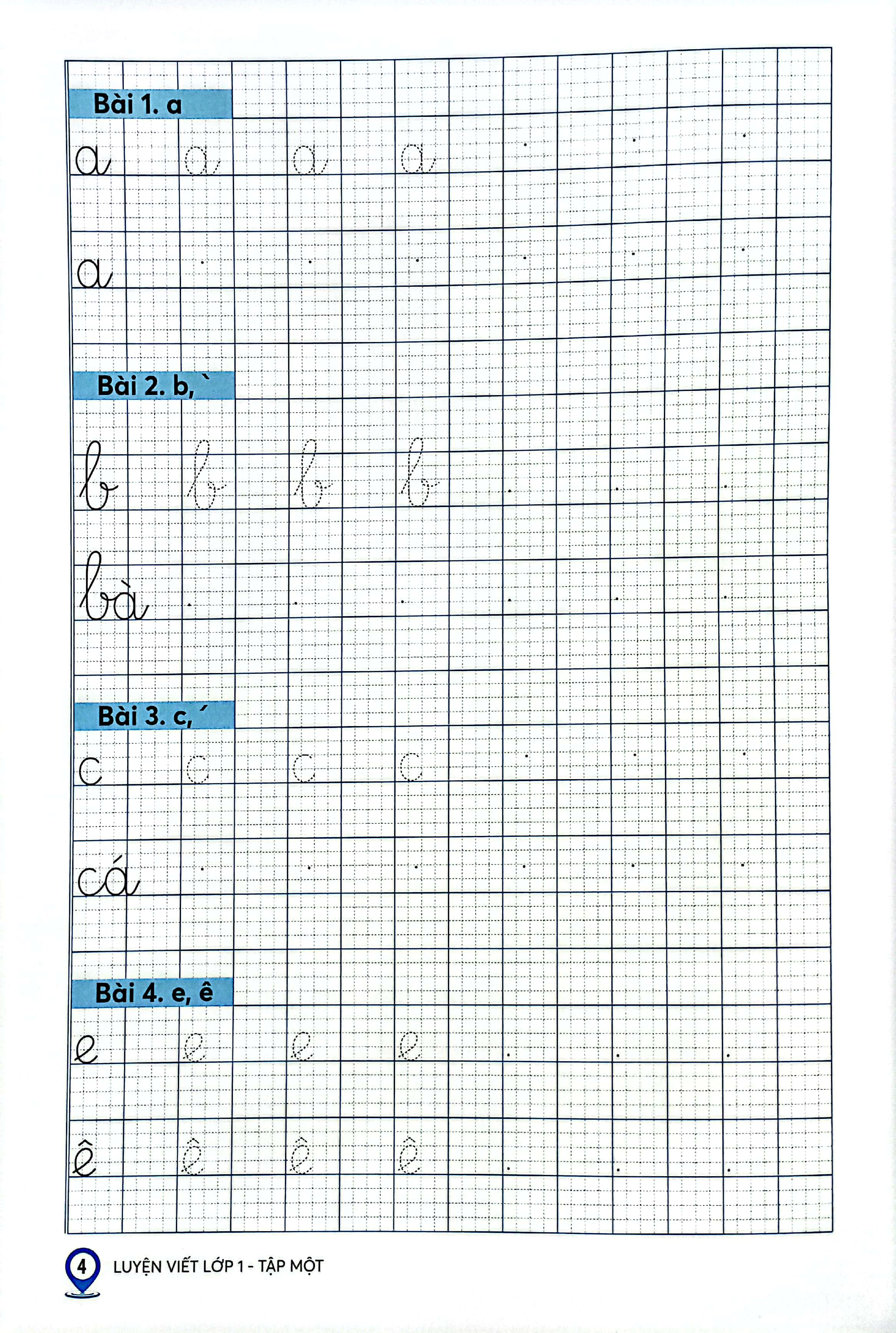 luyện viết lớp 1 - tập 1 (kết nối tri thức)