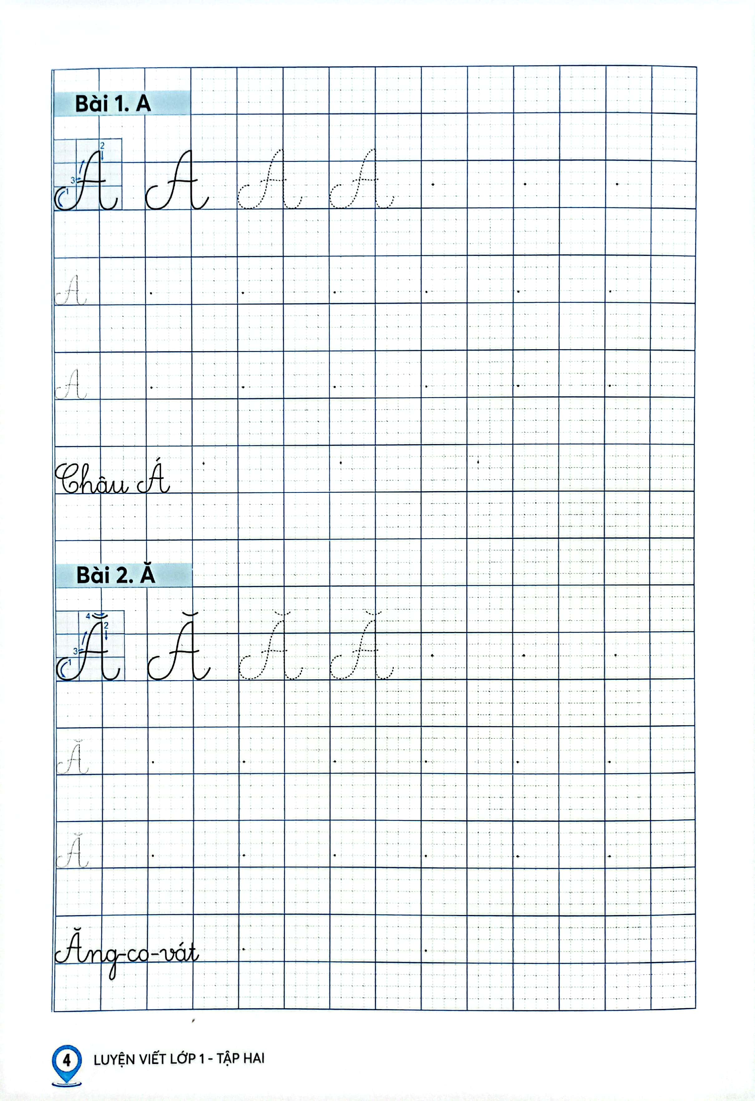 luyện viết lớp 1 - tập 2 (kết nối tri thức)